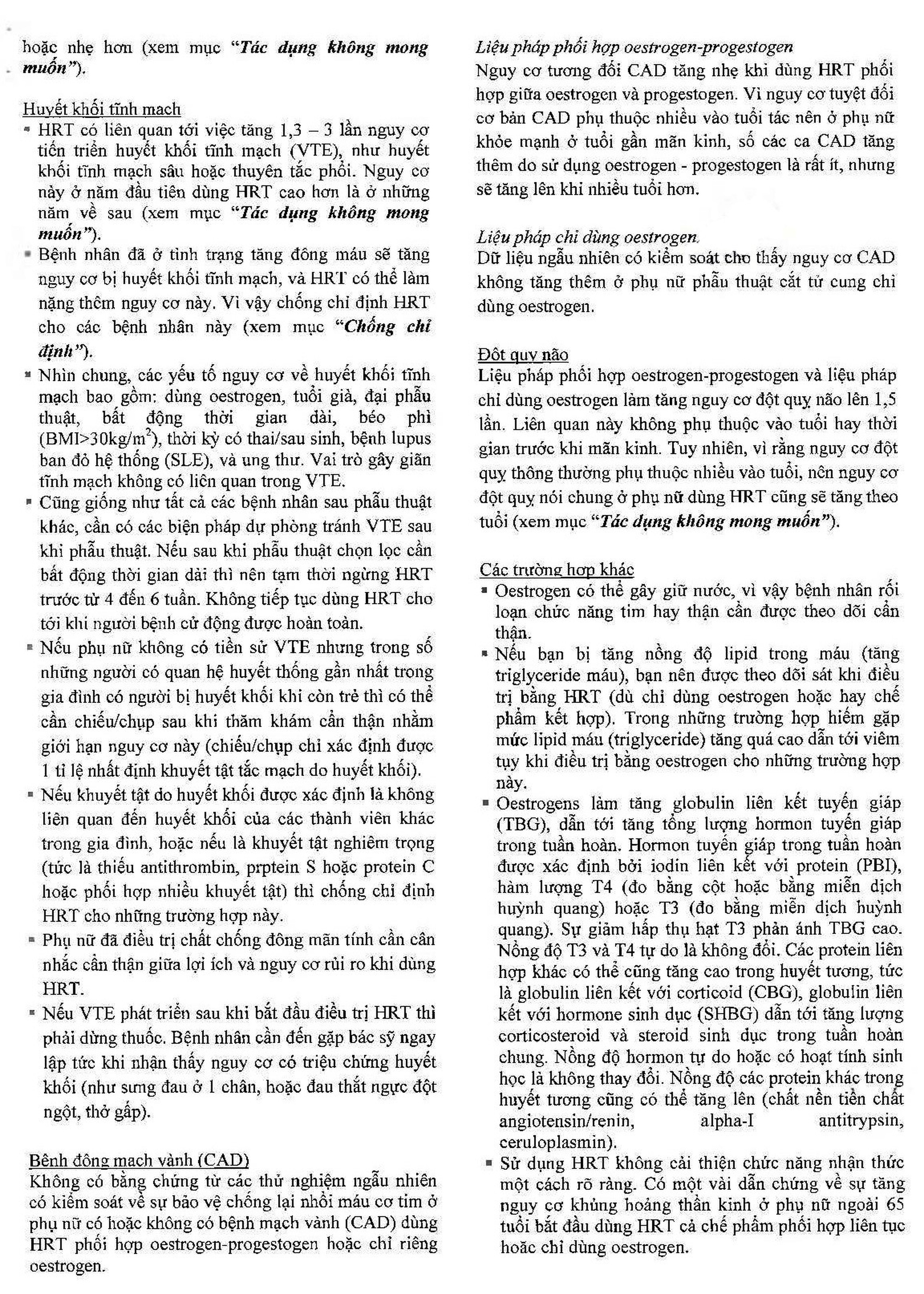 Thuốc Femoston Conti 1mg/5mg Abbott điều trị thiếu hụt estrogen (1 vỉ x 28 viên)