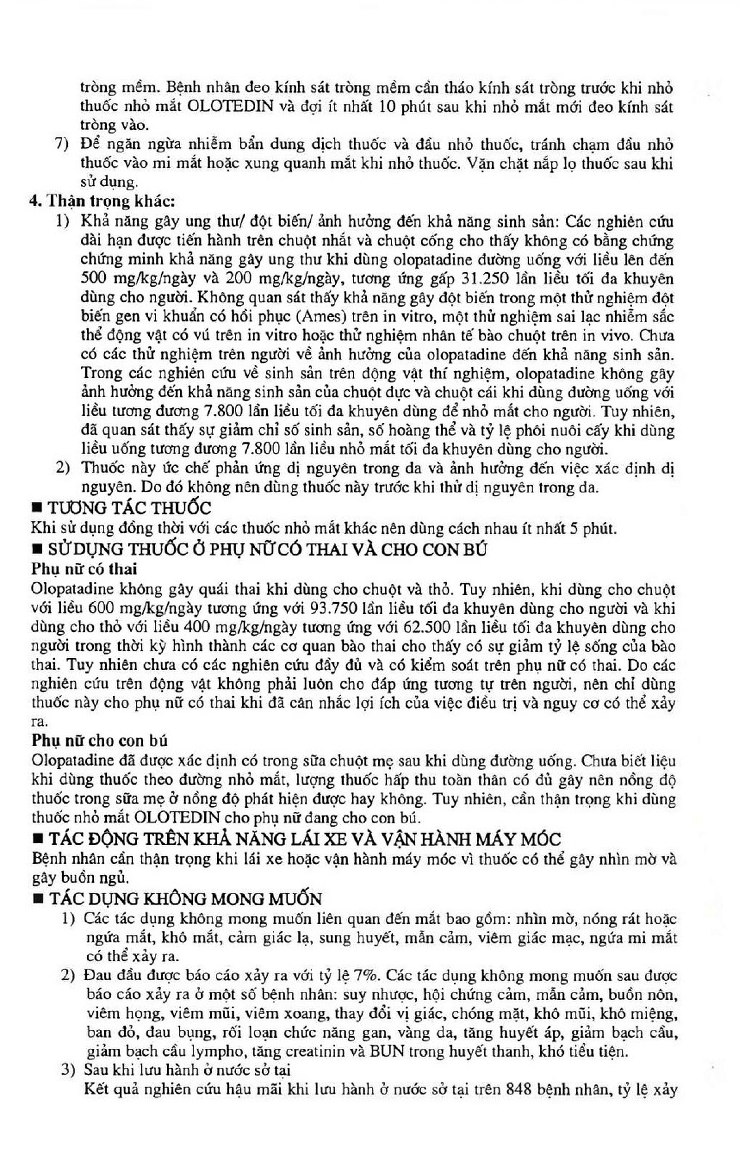 Thuốc nhỏ mắt Olotedin Eye Drops Samchundang Pharm điều trị viêm kết mạc dị ứng theo mùa (5ml)