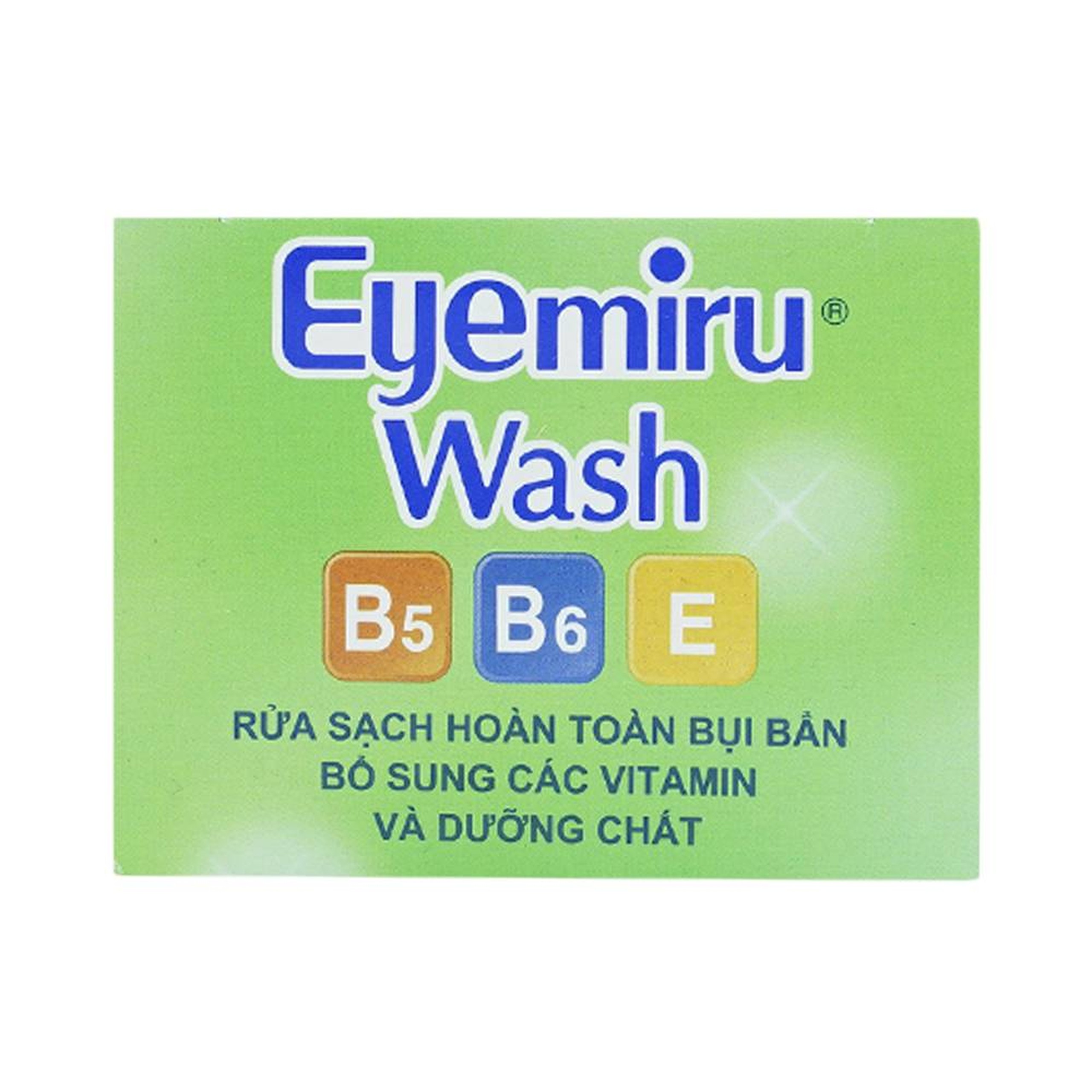 Dung dịch rửa mắt Eyemiru Wash Nitto Medic phòng chống bệnh về mắt (500ml)
