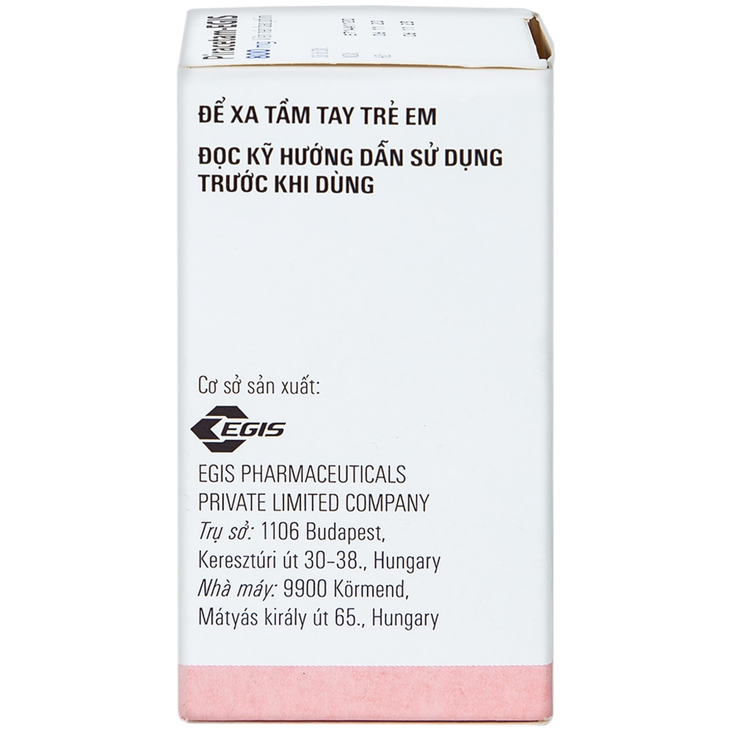 Viên nén Piracetam - Egis 800mg điều trị các triệu chứng của hội chứng tâm thần thực thể (30 viên)
