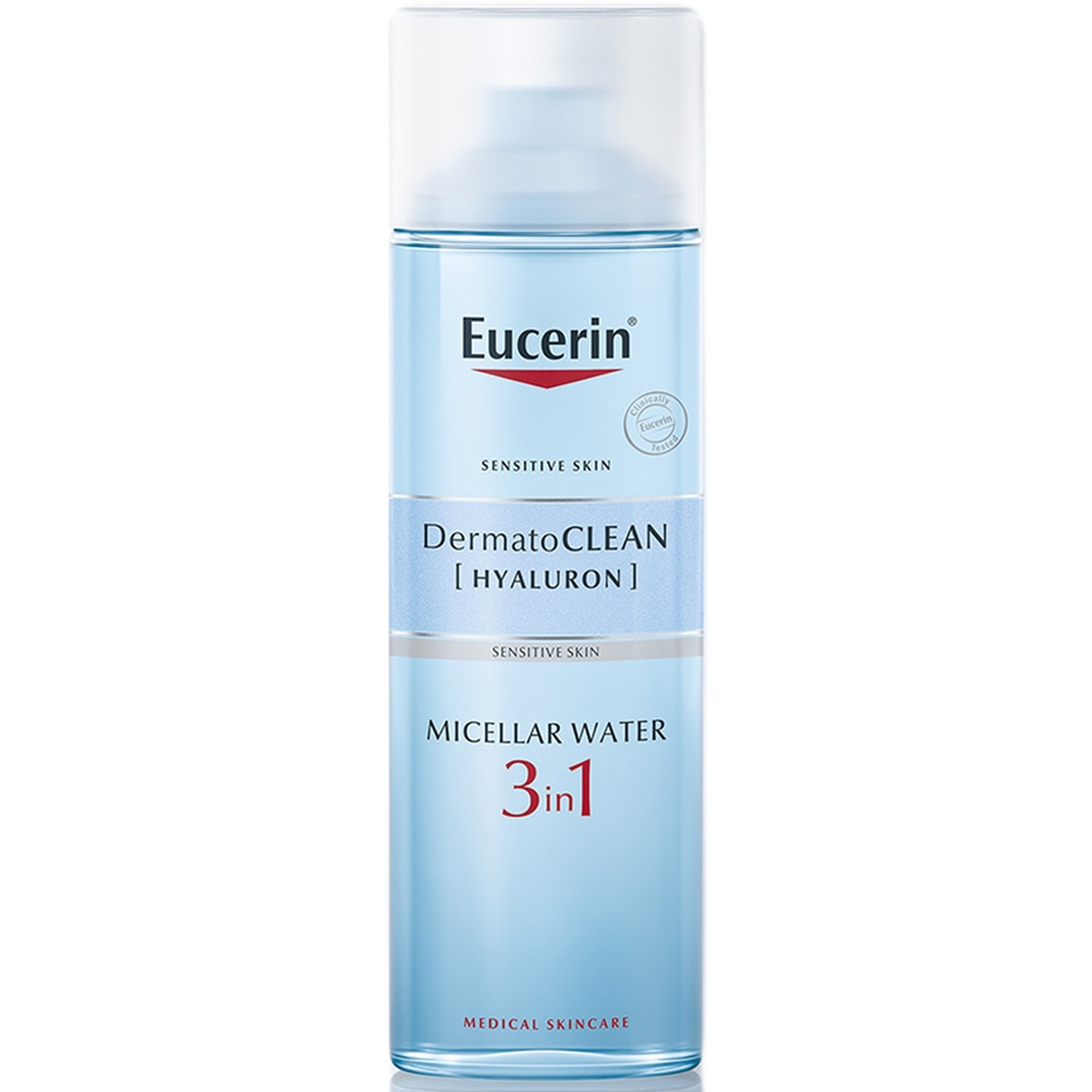 Nước tẩy trang Eucerin DermatoClean Micellar 3 IN 1 dành cho mọi loại da (200ml)