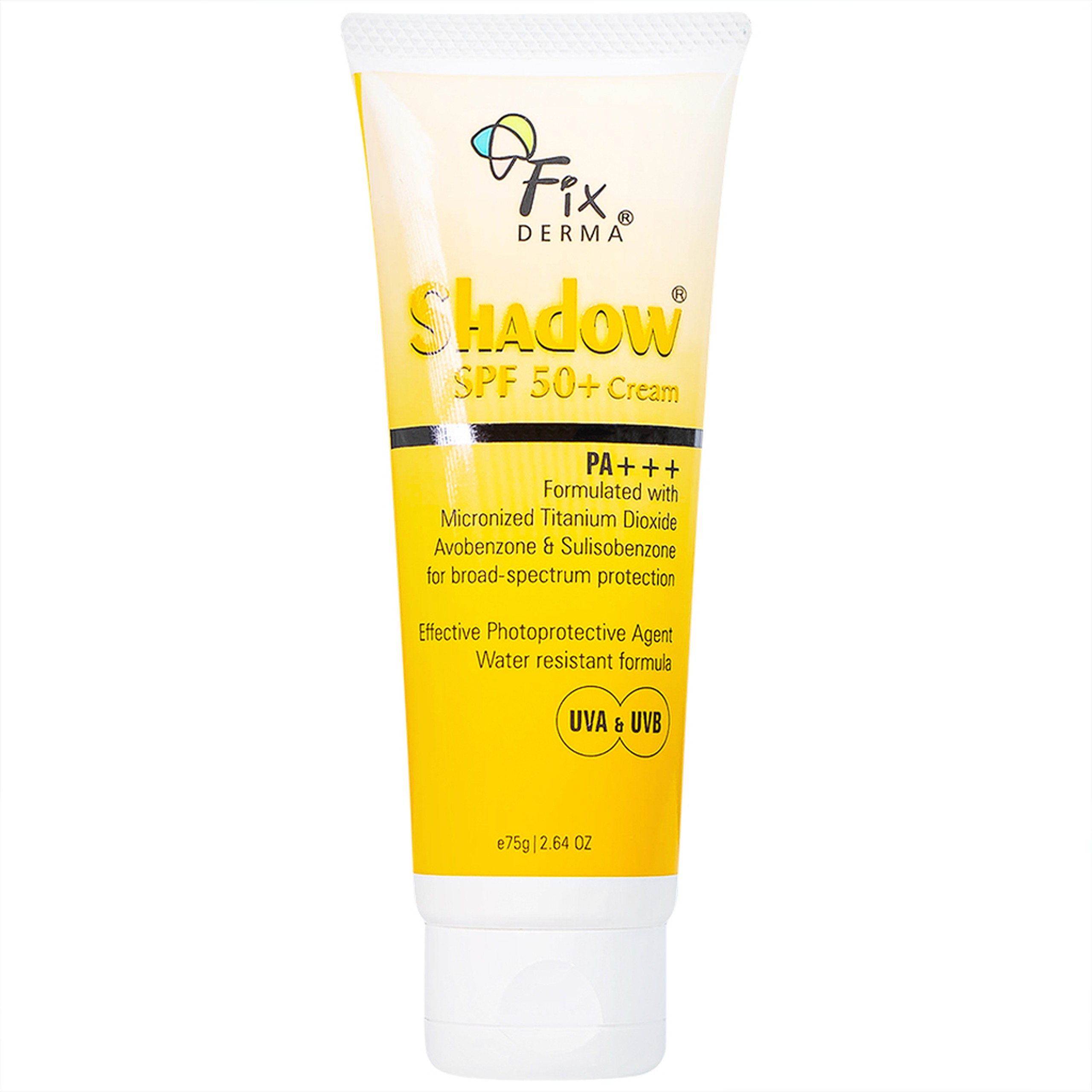 Kem chống nắng, dưỡng ẩm Fixderma Shadow SPF50+ Cream 75g