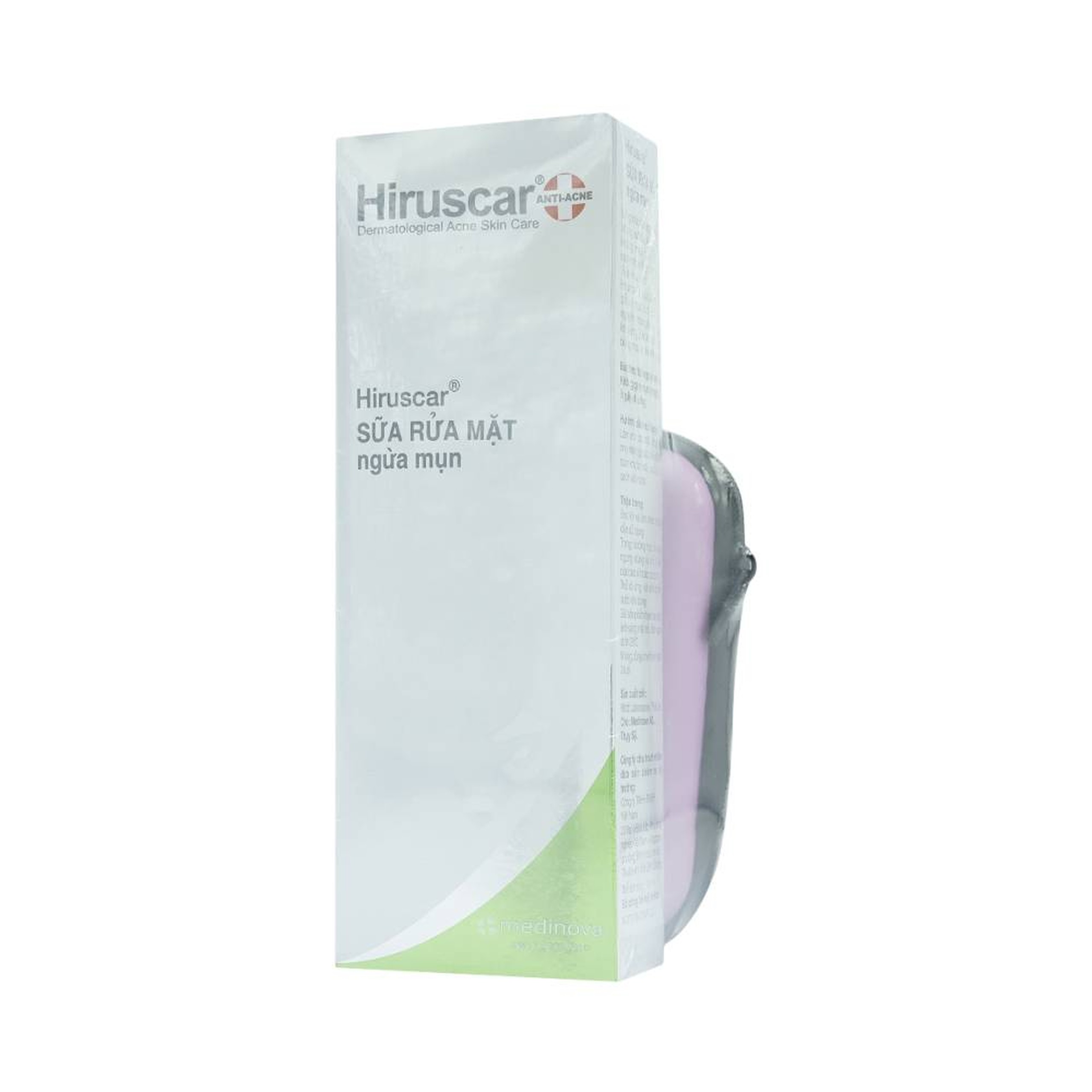 Sữa rửa mặt ngừa mụn Hiruscar Anti-Acne Dermatological Acne Skin Care Medinova (100ml)