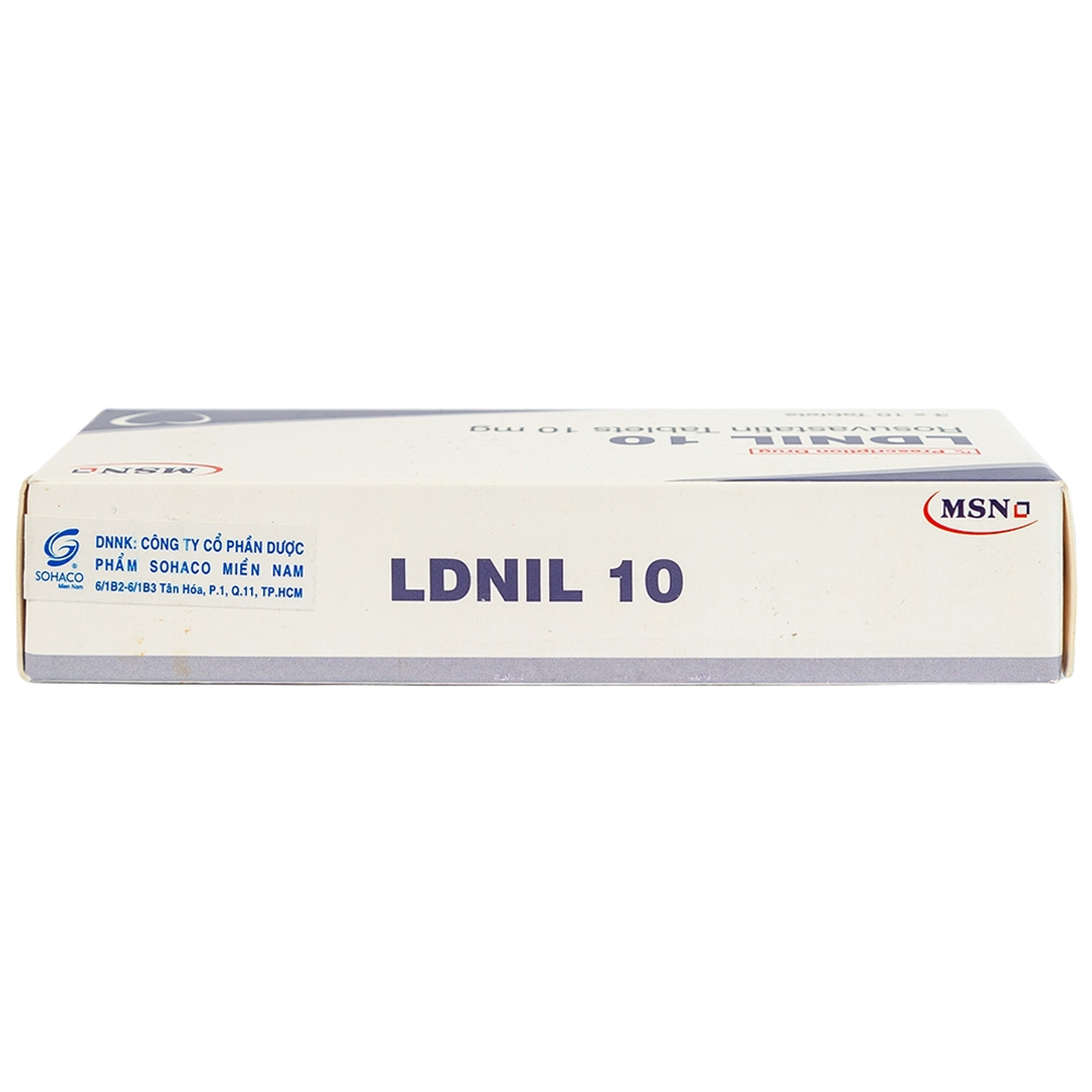 Thuốc LDNIL 10 MSN điều trị tăng cholesterol (3 vỉ x10 viên)