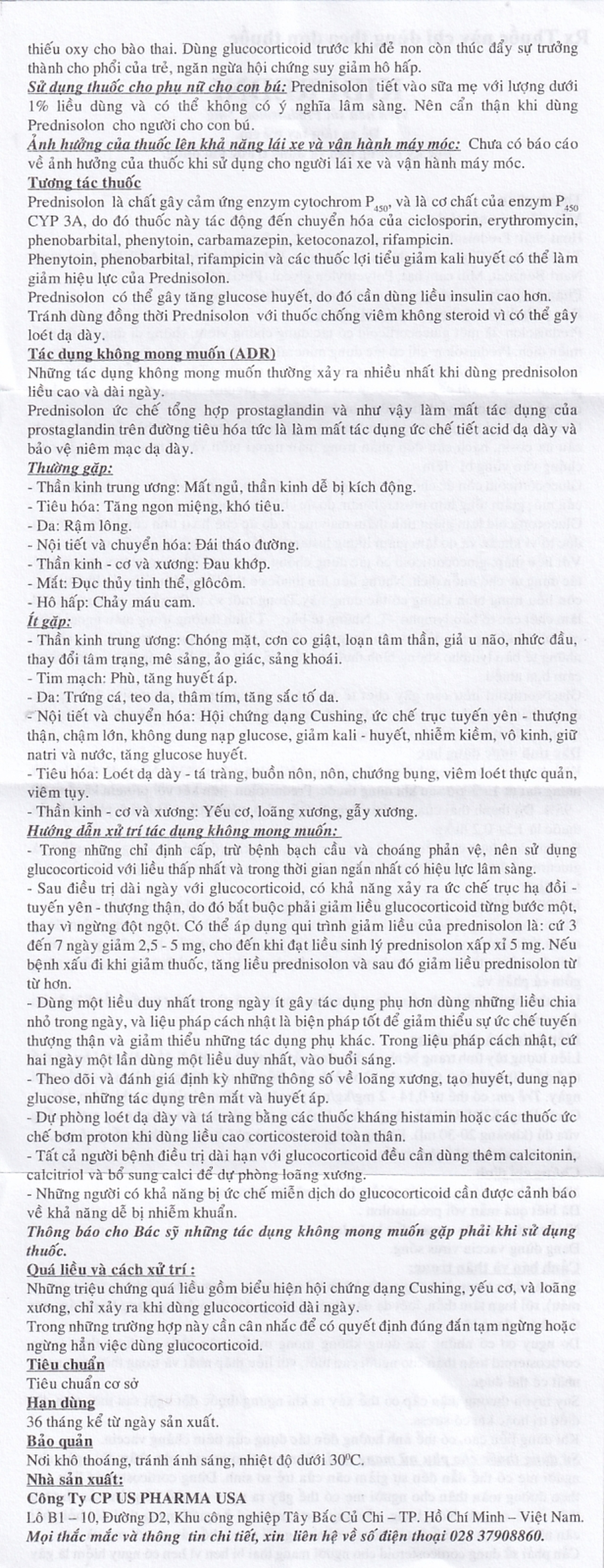 Viên sủi Kidpredni 5mg USP chống viêm, chống dị ứng và ức chế miễn dịch (5 vỉ x 10 viên)