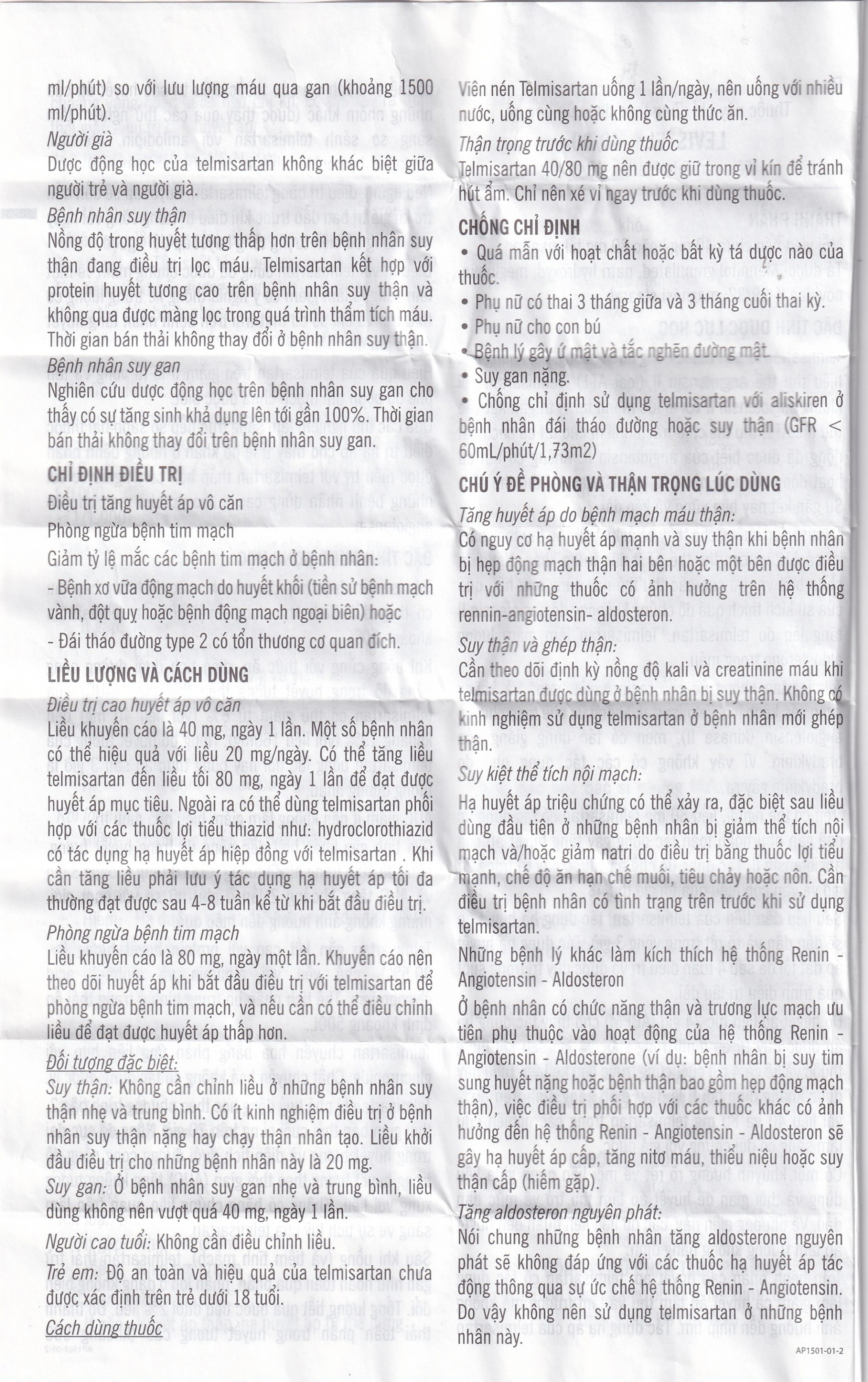 Viên nén Levistel 80 Tada Pharma điều trị tăng huyết áp, suy tim (4 vỉ x 7 viên)