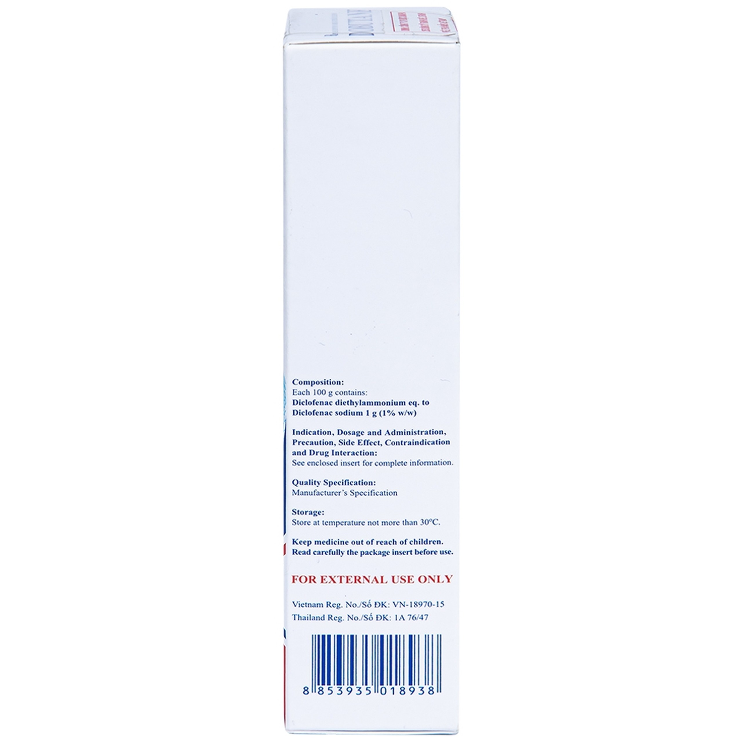 Xịt Dobutane Spray Unison giảm đau, chống viêm trong bệnh lý cơ xương và khớp (60ml)