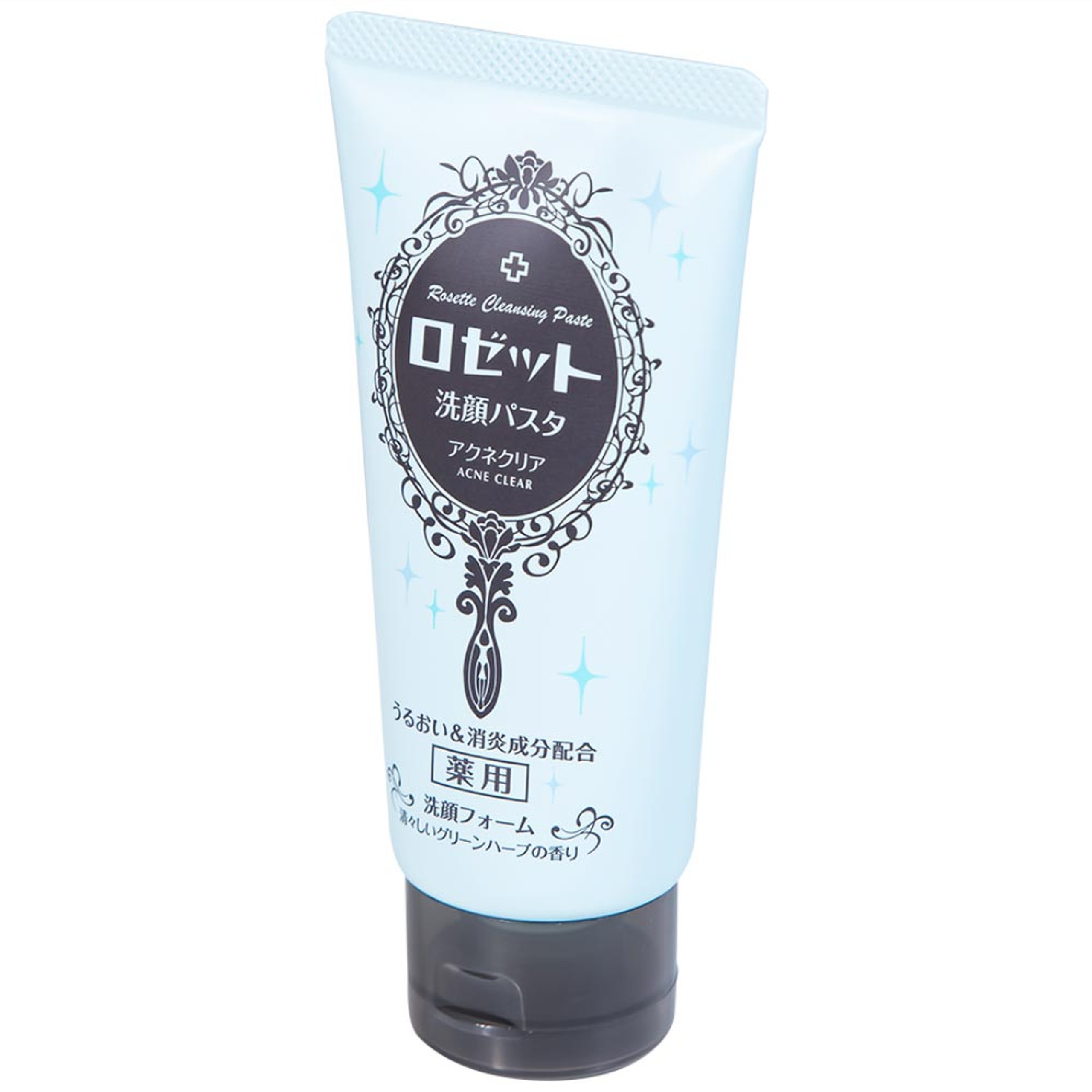 Sữa rửa mặt Rosette Acne Clear bùn biển giúp giảm mụn (120g)