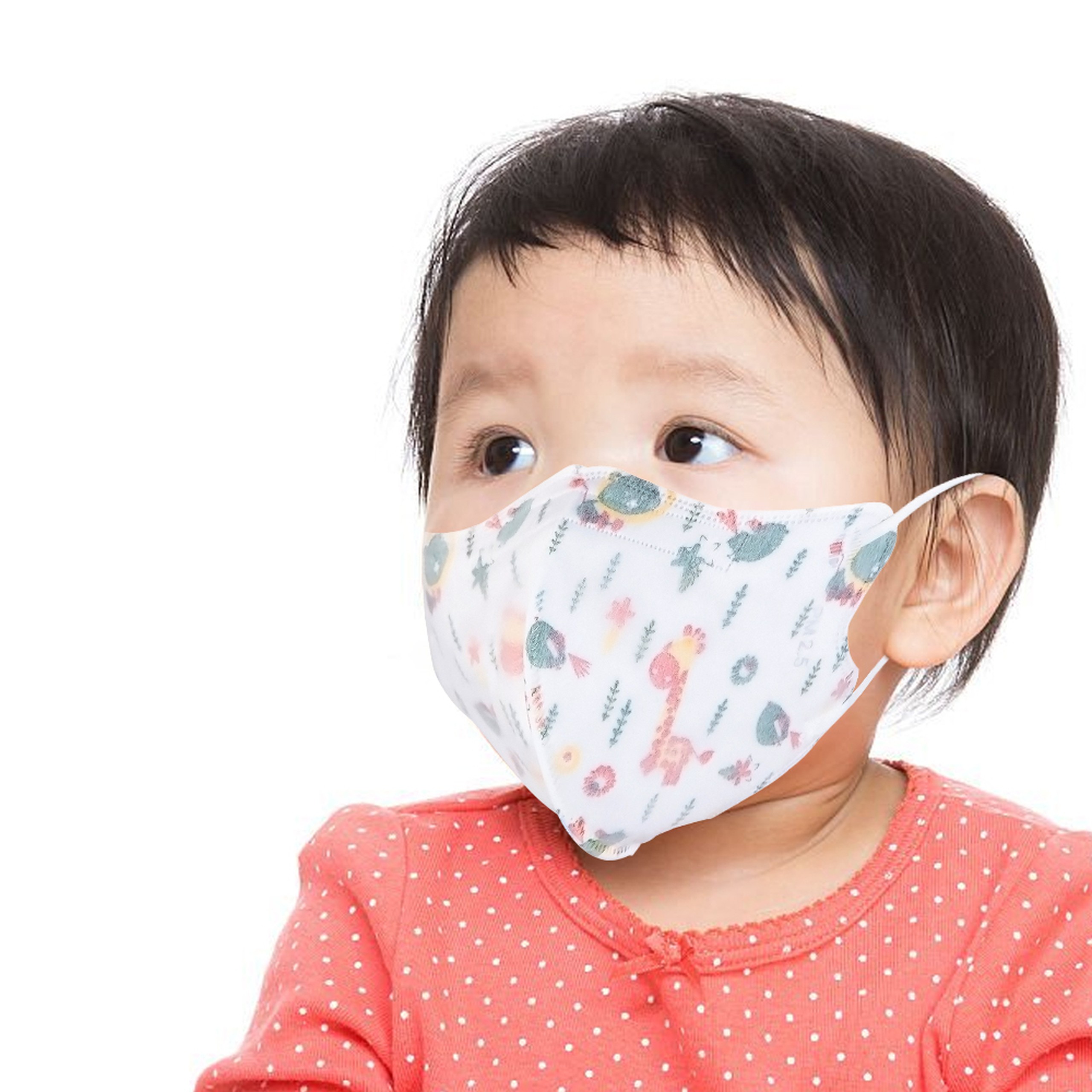 Khẩu trang trẻ em 4 lớp Mayan 3D Mask Kids (5 cái) ngăn ngừa bụi mịn PM 2.5