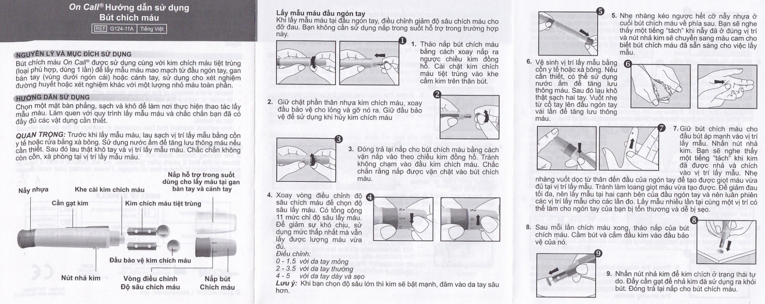 Máy đo đường huyết On Call Plus Acon hỗ trợ theo dõi, kiểm soát lượng đường trong máu