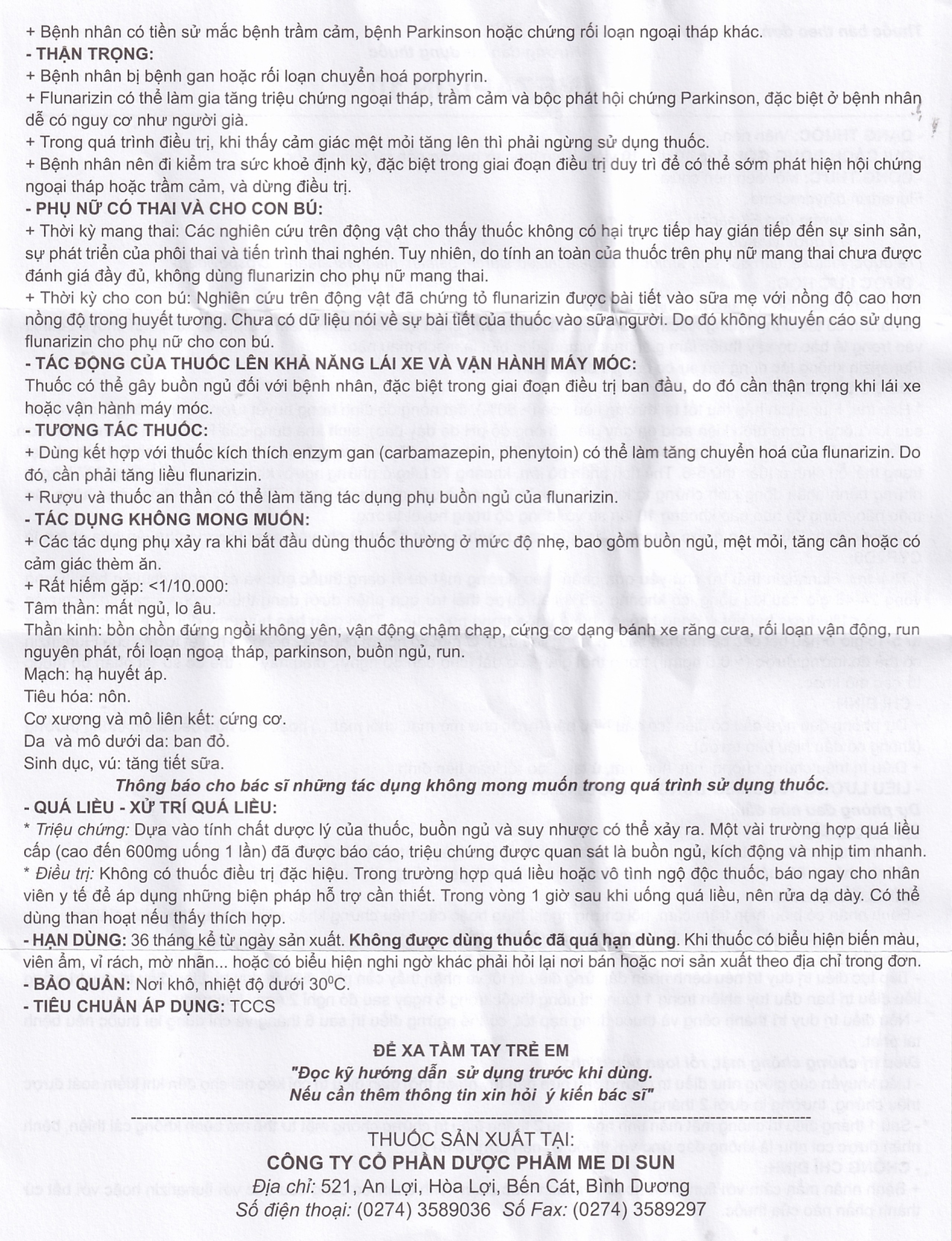 Viên nén Mezapizin 10 Medisun điều trị đau nửa đầu (10 vỉ x 10 viên)