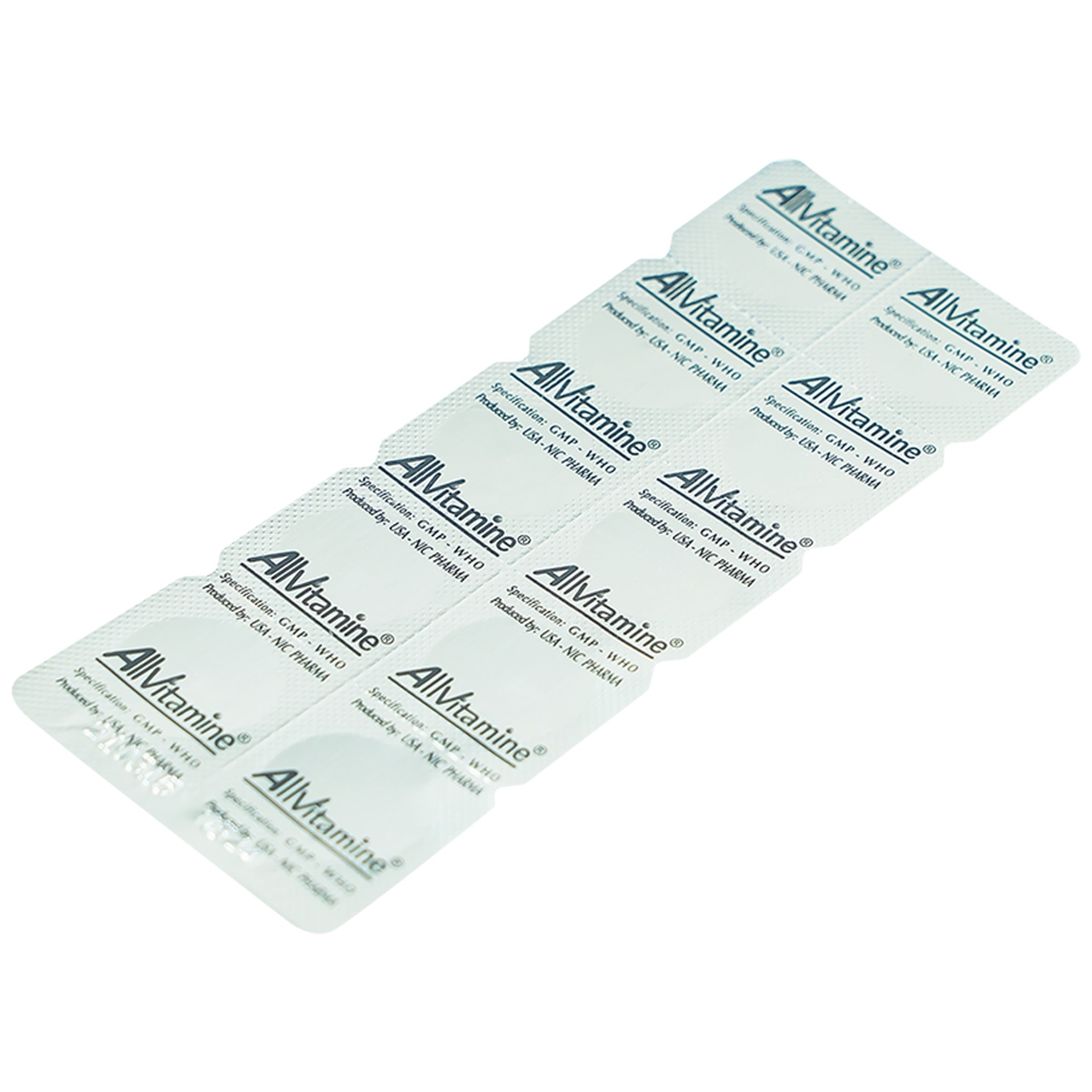 Thuốc Allvitamine bổ sung Vitamin (6 vỉ x 10 viên)