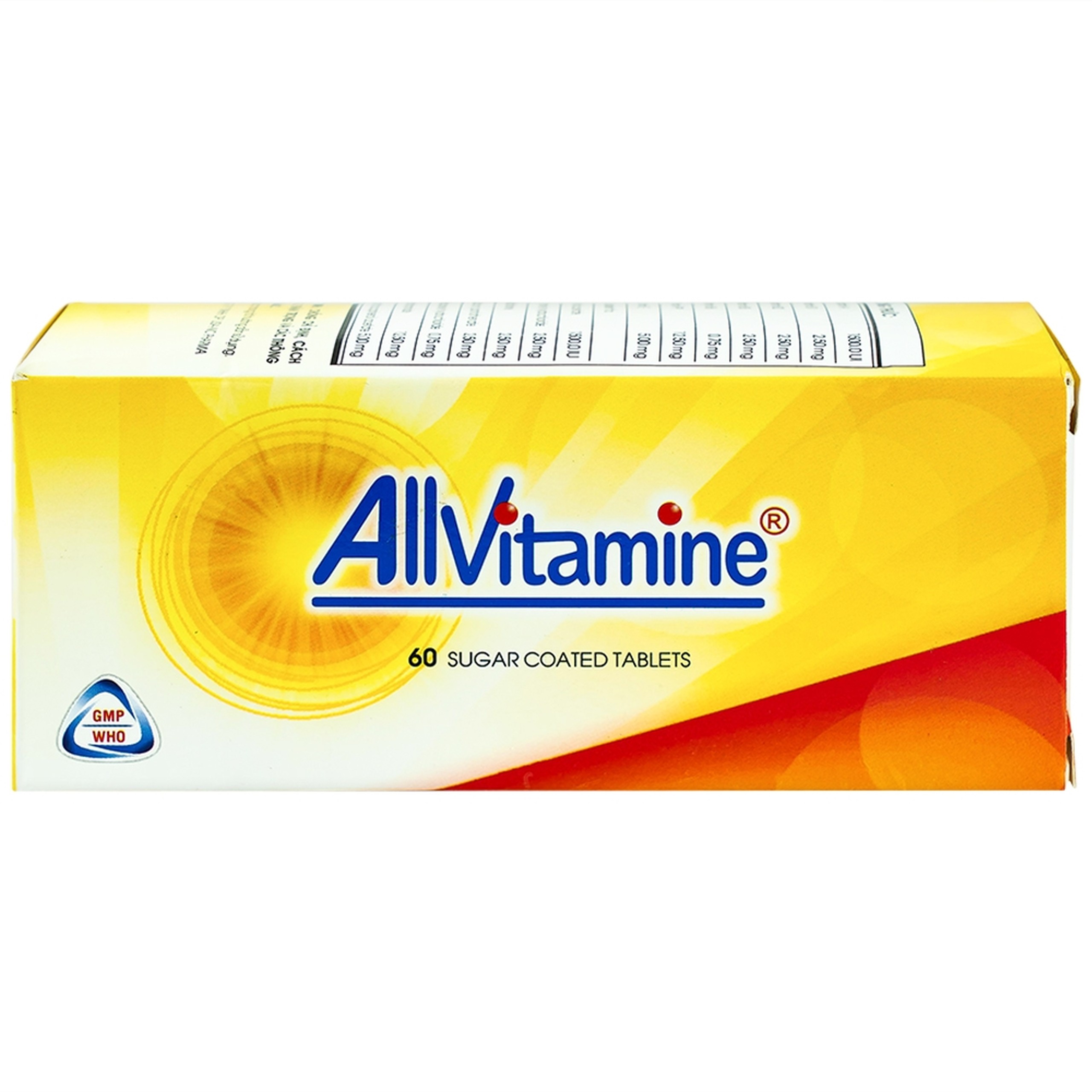 Thuốc Allvitamine bổ sung Vitamin (6 vỉ x 10 viên)