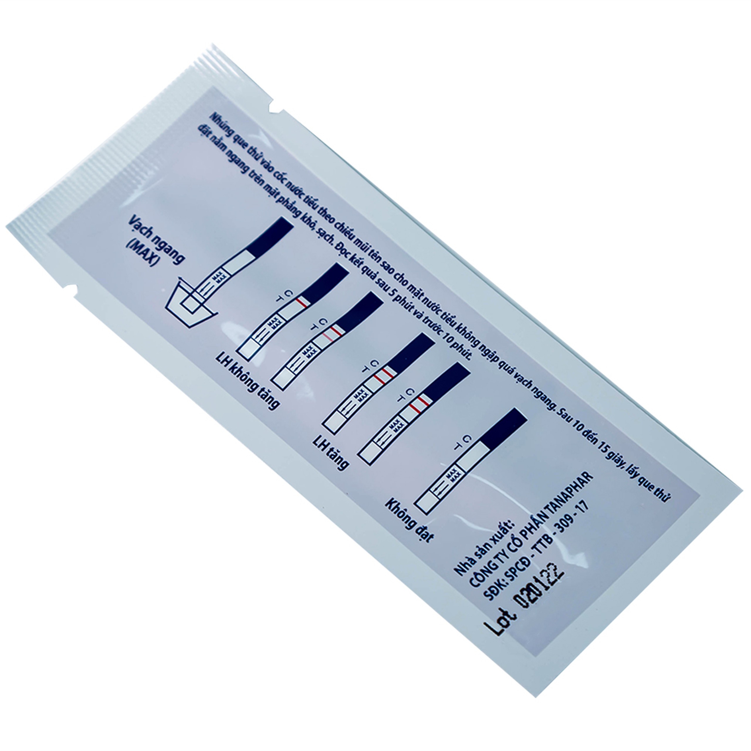 Que thử rụng trứng LH-Tana (12 cái) dùng xác định ngày rụng trứng nhanh chóng, đơn giản