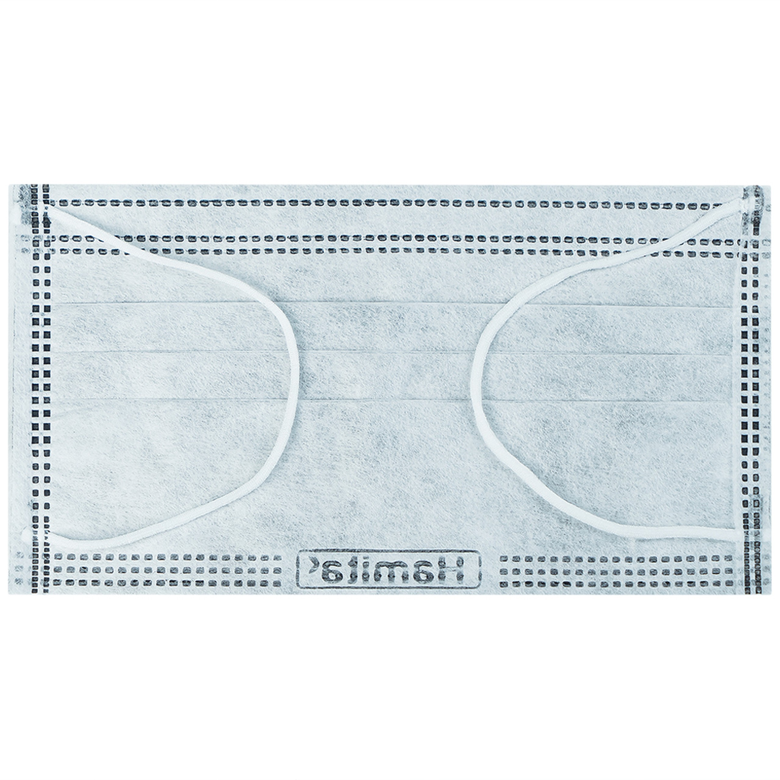 Khẩu trang 4 lớp than hoạt tính Hamita H80+ màu xám (50 cái) ngăn khói bụi, vi khuẩn và giọt bắn