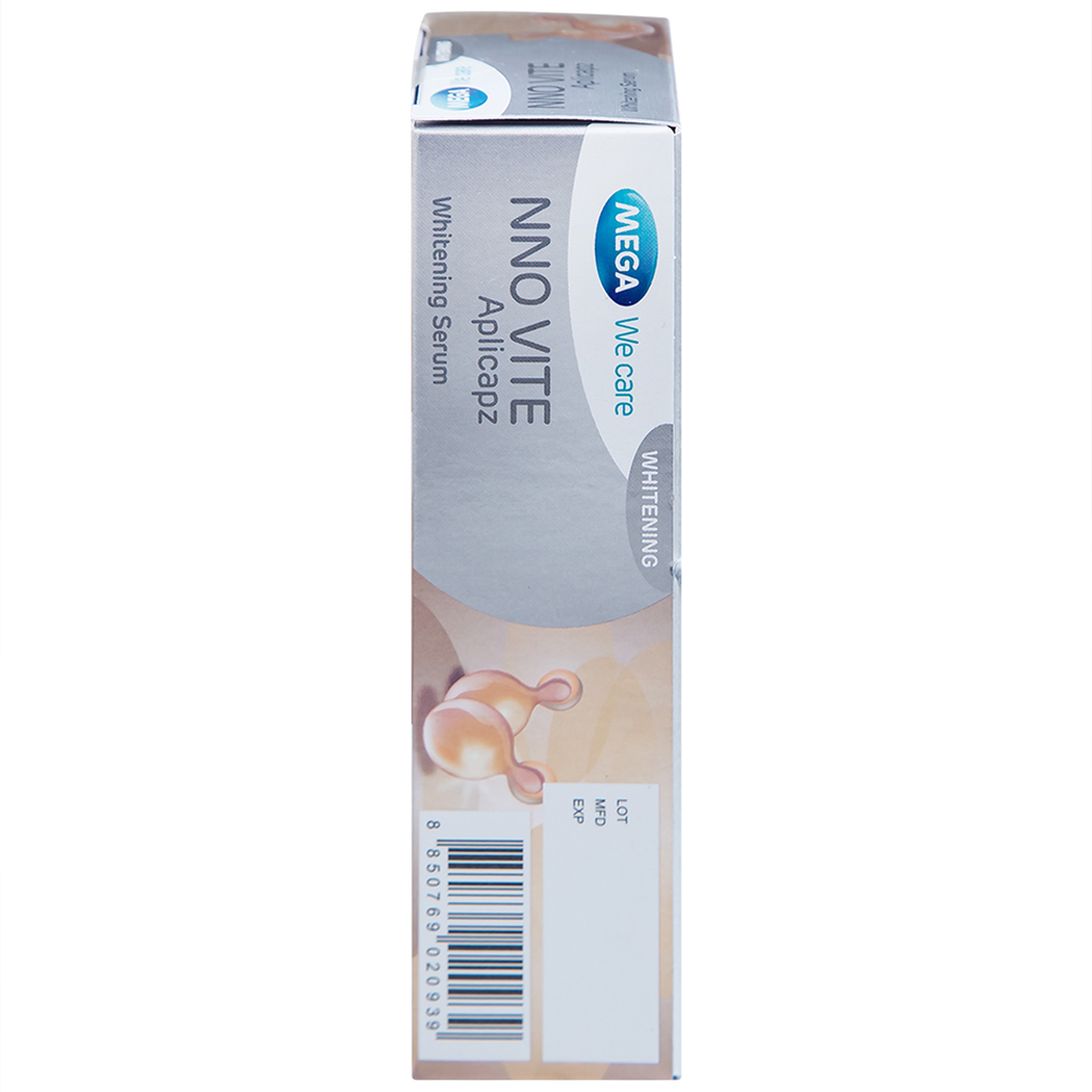 Tinh chất dưỡng da, ngừa lão hóa NNO Vite Aplicapz Whitening Serum Mega 3x10