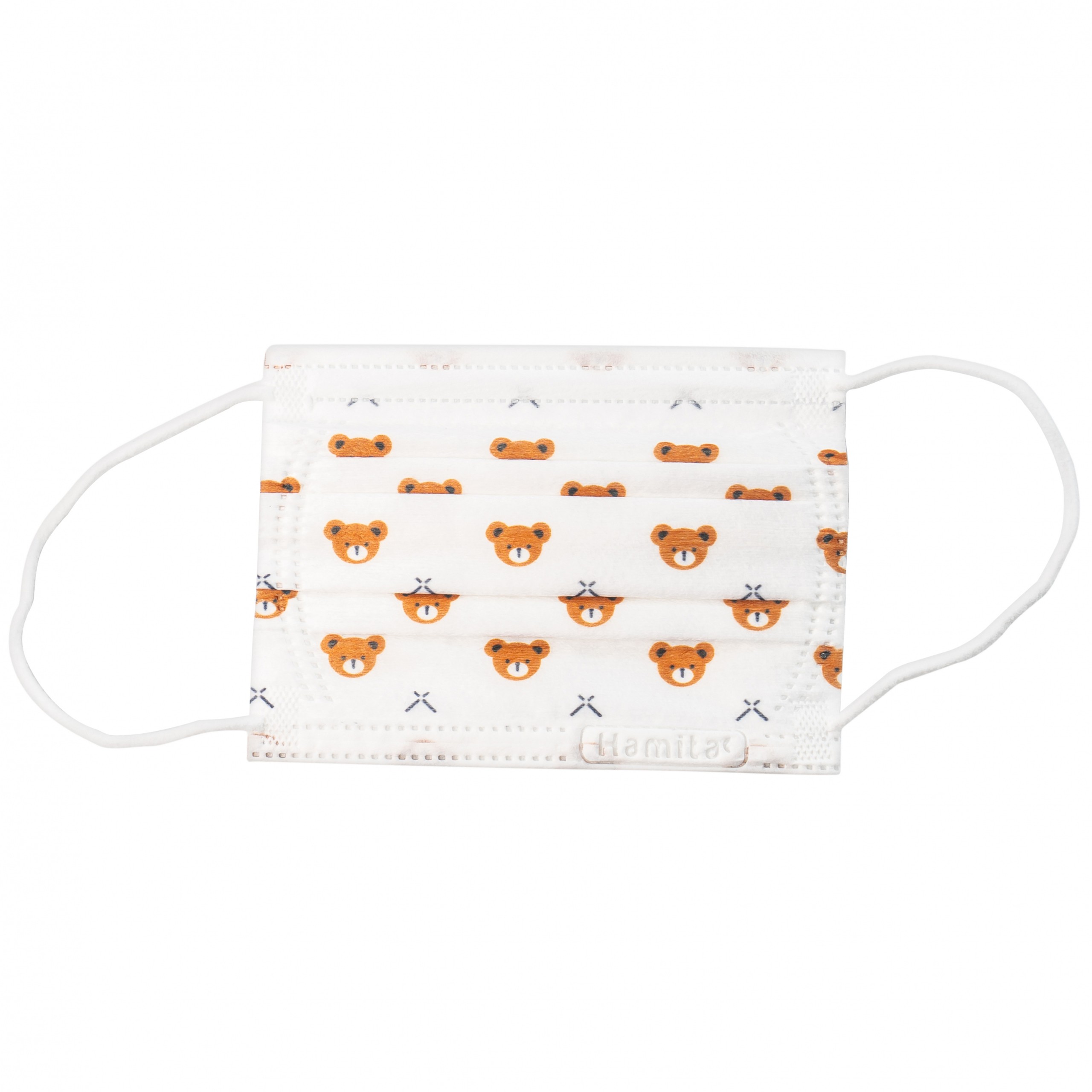 Khẩu trang trẻ em 3 lớp Hamita (50 cái) ngăn khói bụi, vi khuẩn và giọt bắn