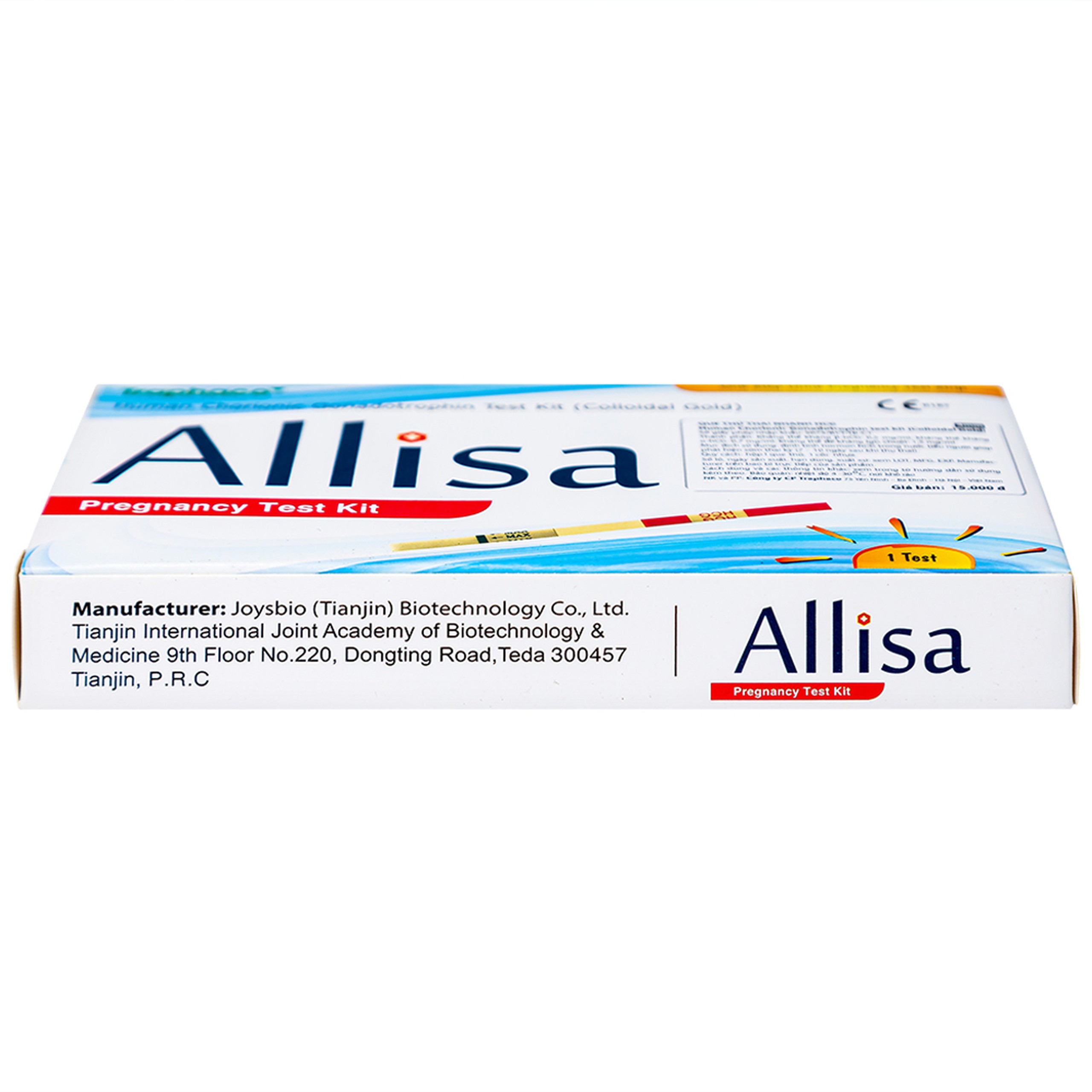 Que thử thai HCG Allisa Traphaco giúp phát hiện sớm thai kỳ sau 7-10 ngày thụ thai