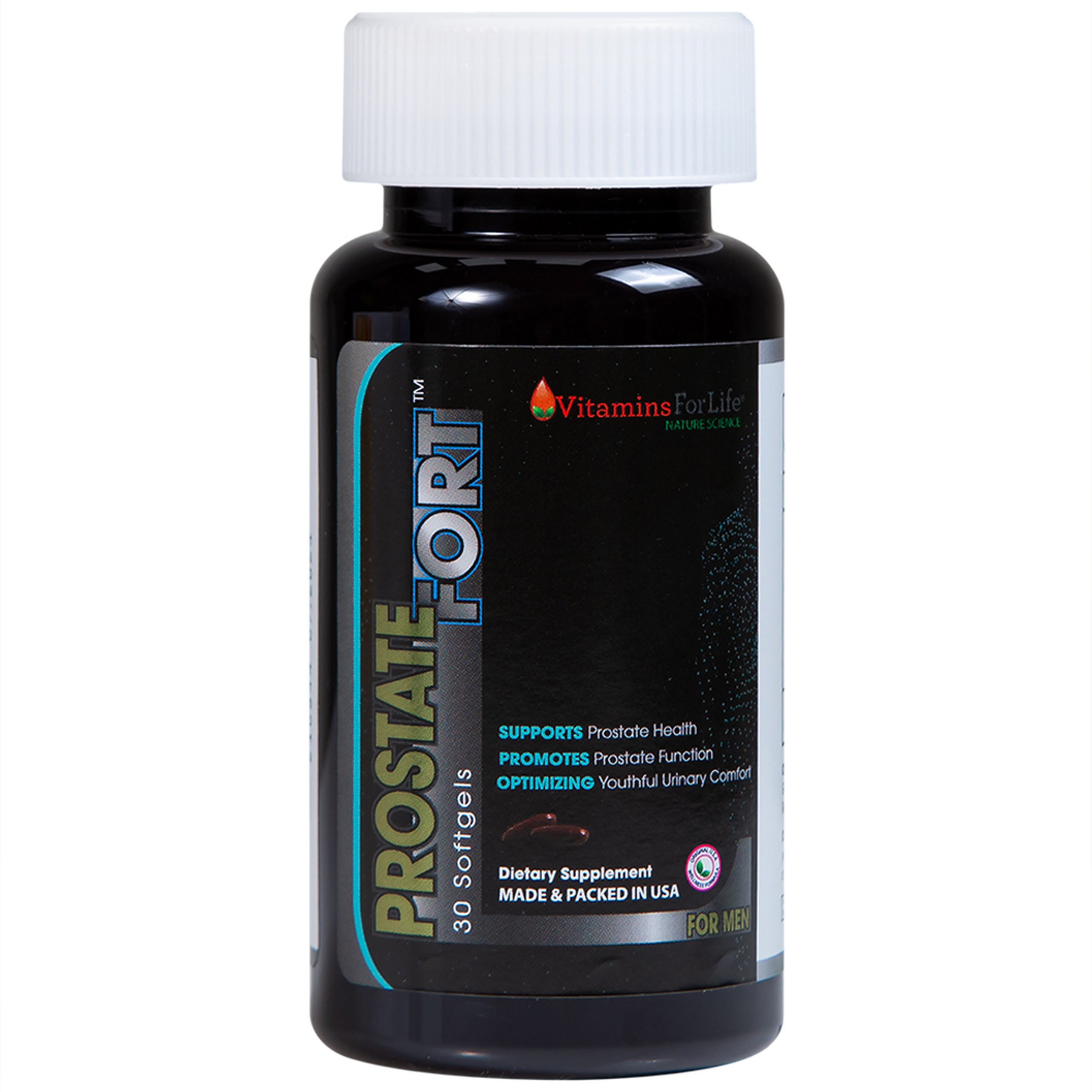Viên uống hỗ trợ sức khỏe tuyến tiền liệt nam giới Prostate Fort Vitamins For Life (30 viên)