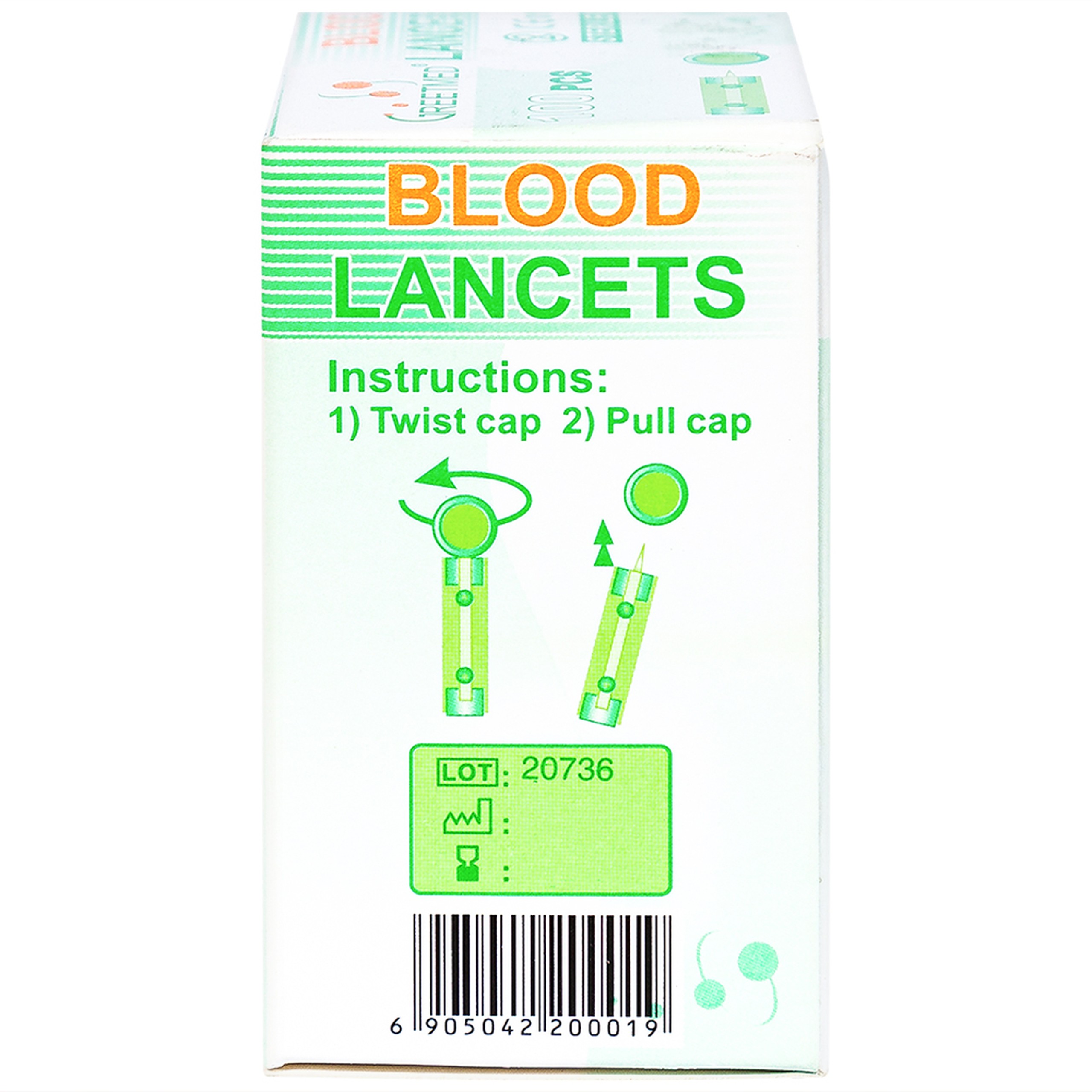 Kim lấy máu Greetmed 30G cho máy đo đường huyết Easy Max (100 cái)