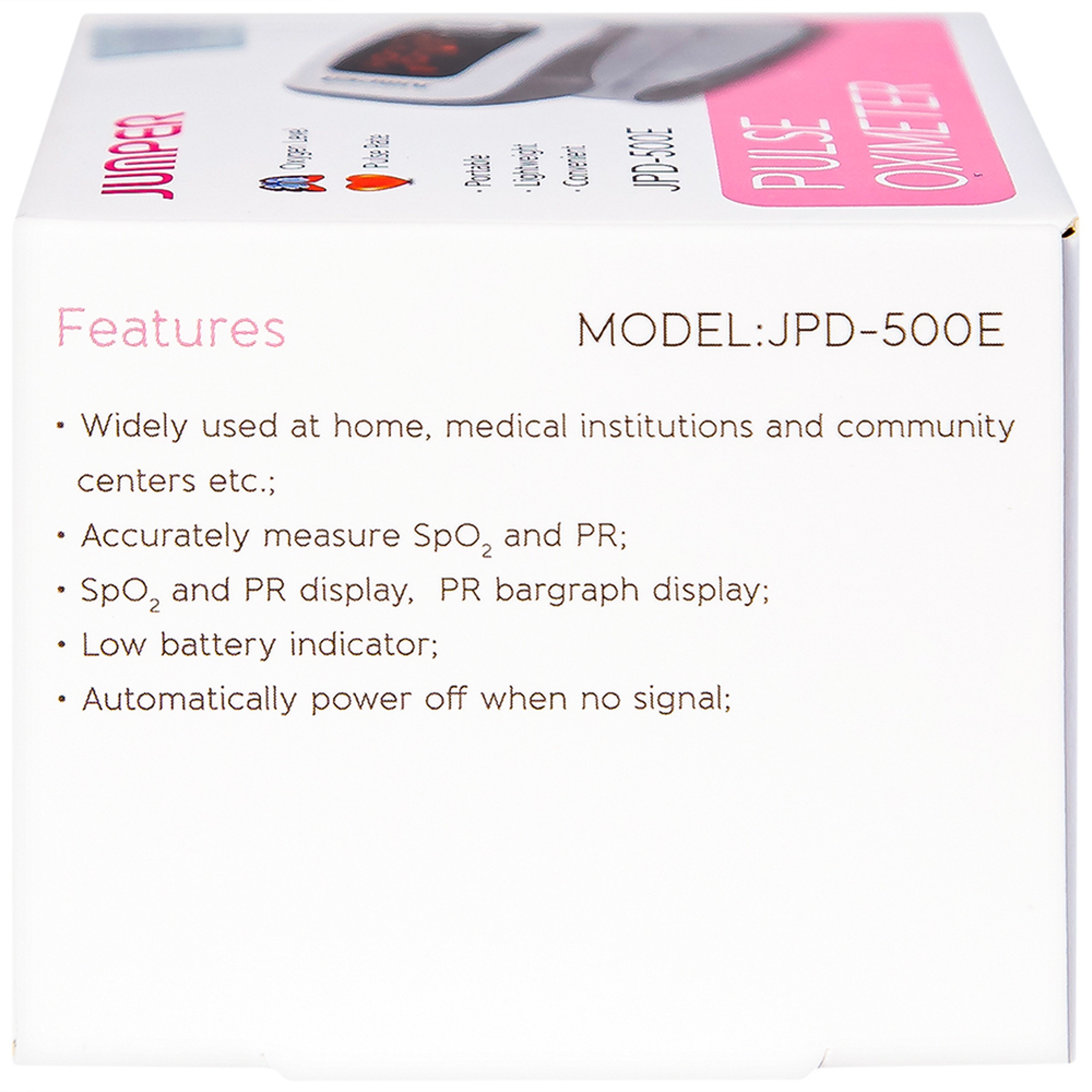 Máy đo nồng độ oxy trong máu SPO2 Jumper JPD 500E LED