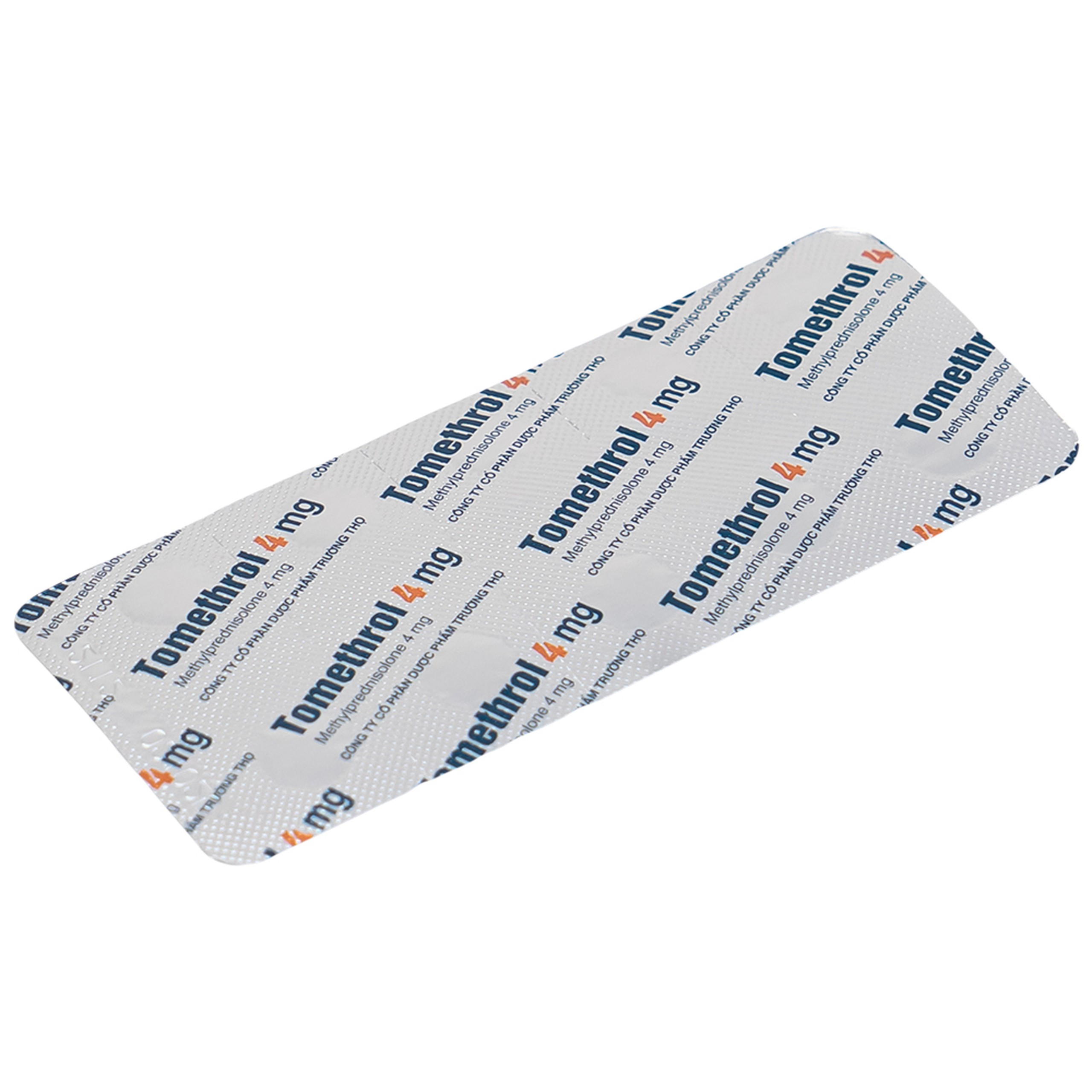 Thuốc Tomethrol 4mg điều trị rối loạn do thấp khớp ( 3 vỉ x 10 viên)