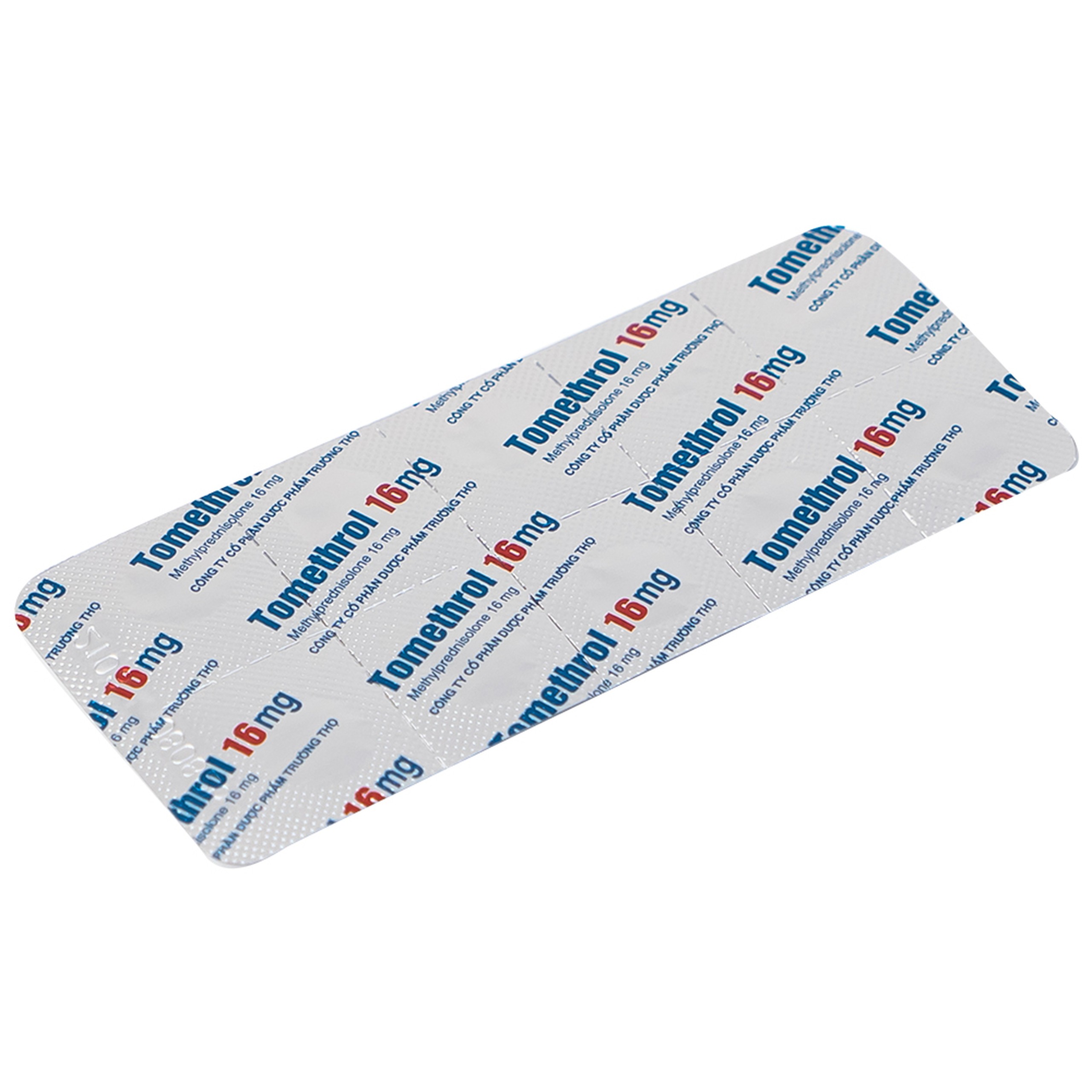Thuốc Tomethrol 16mg chống viêm, ức chế miễn dịch và chống tế bào tăng sinh ( 3 vỉ x 10 viên)