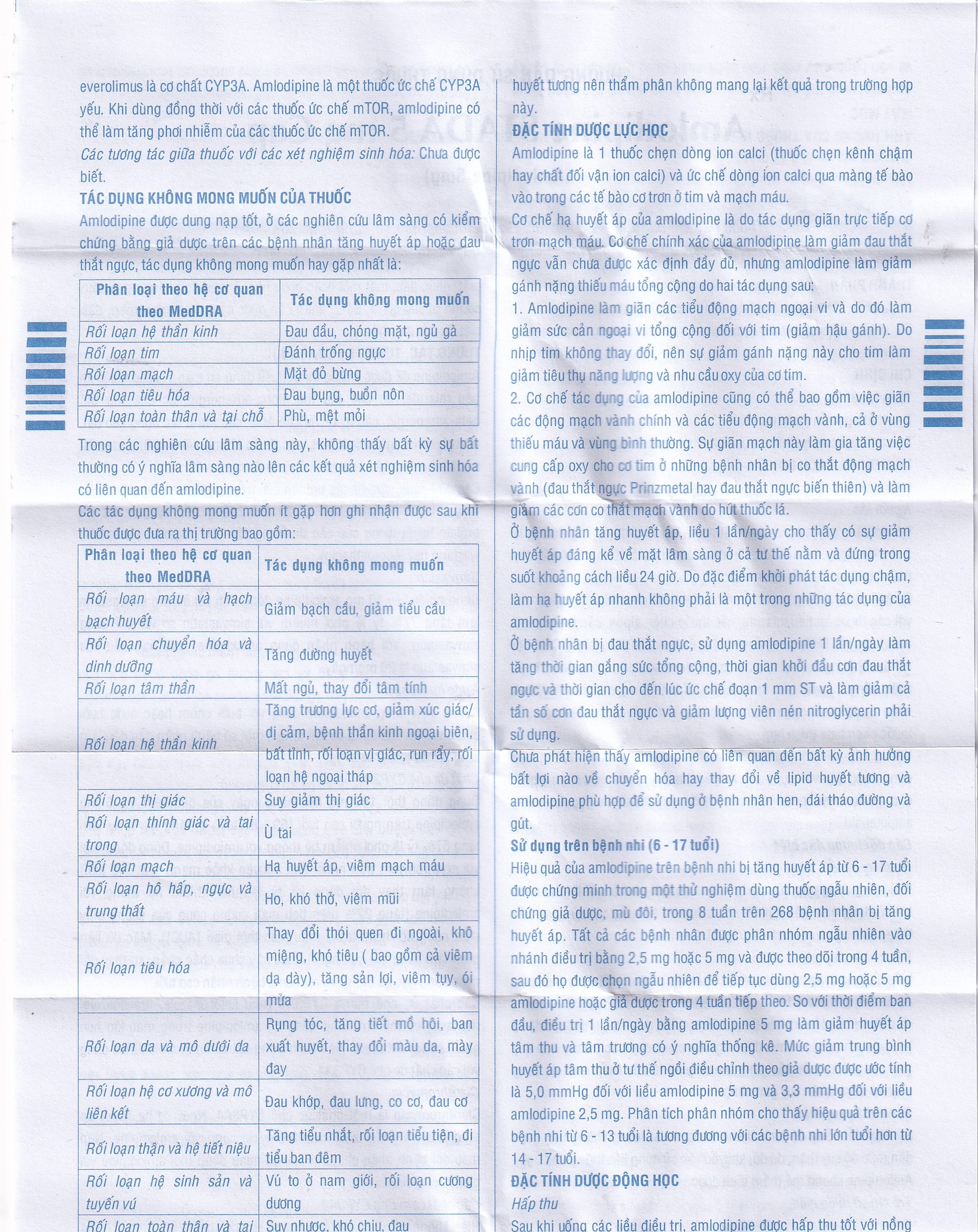 Thuốc Amlodipine Stada 5mg Cap điều trị tăng huyết áp, đau thắt ngực (3 vỉ x 10 viên)