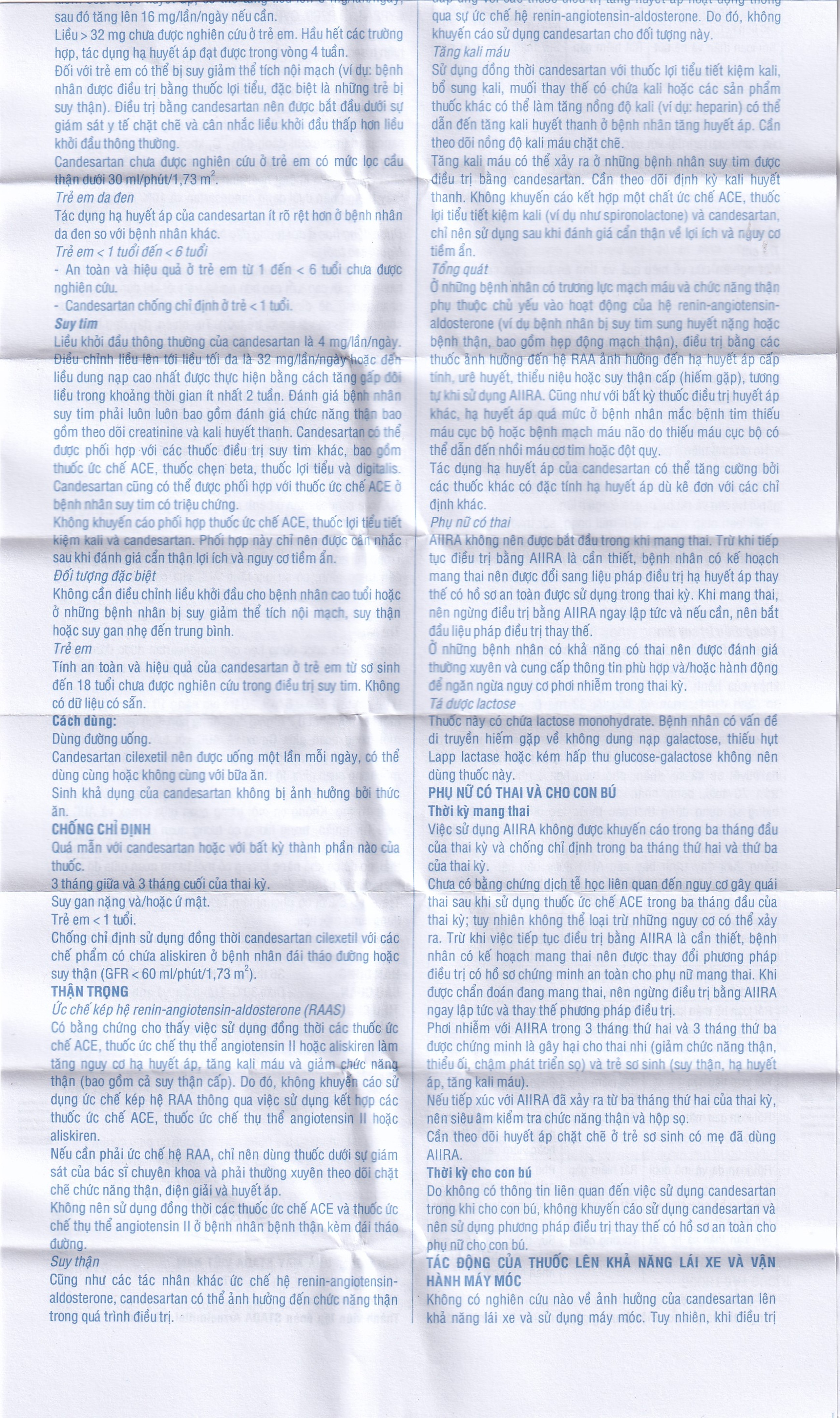 Thuốc Candesartan Stada 16mg điều trị tăng huyết áp vô căn, suy tim (2 vỉ x 14 viên)