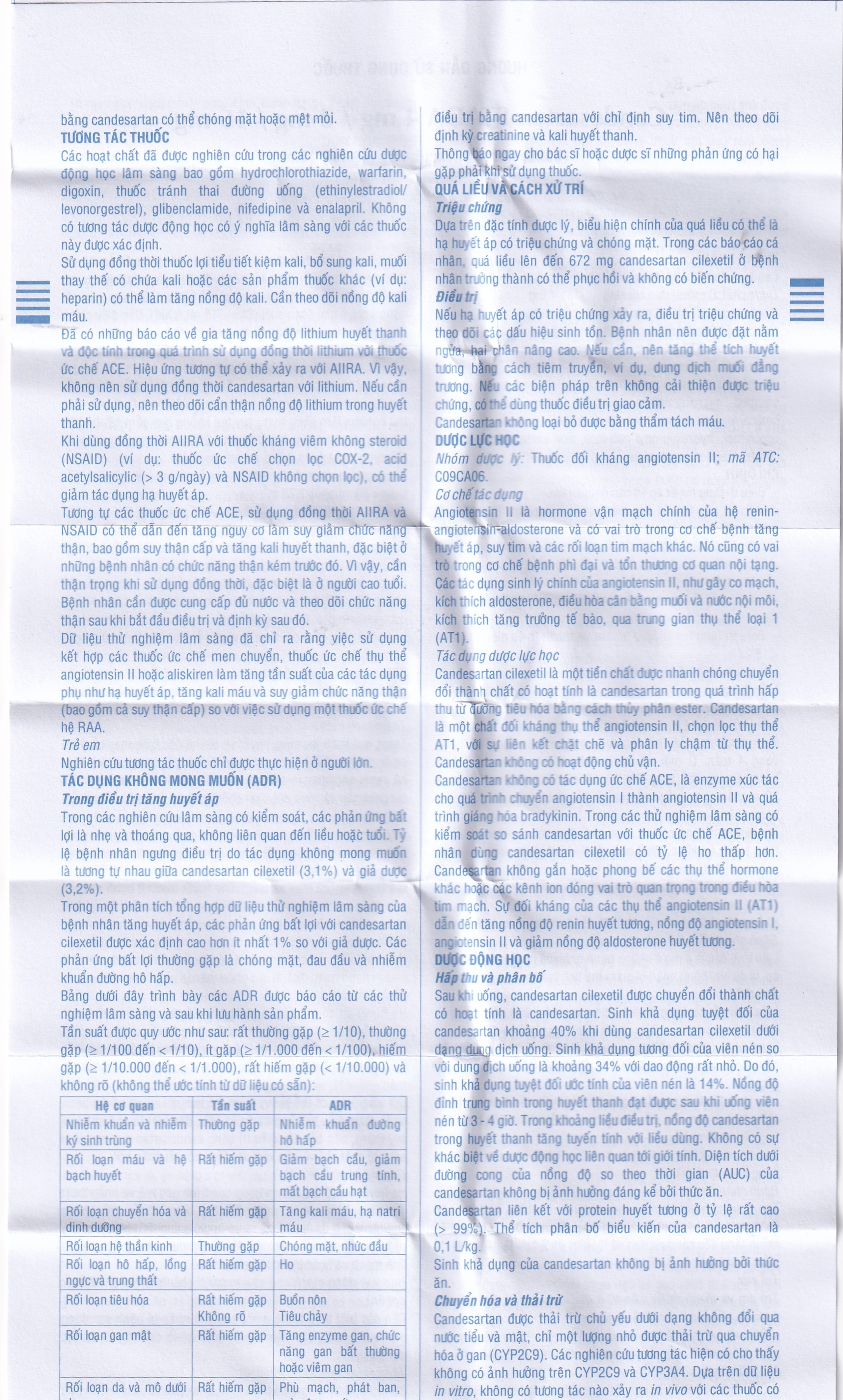 Thuốc Candesartan Stada 16mg điều trị tăng huyết áp vô căn, suy tim (2 vỉ x 14 viên)