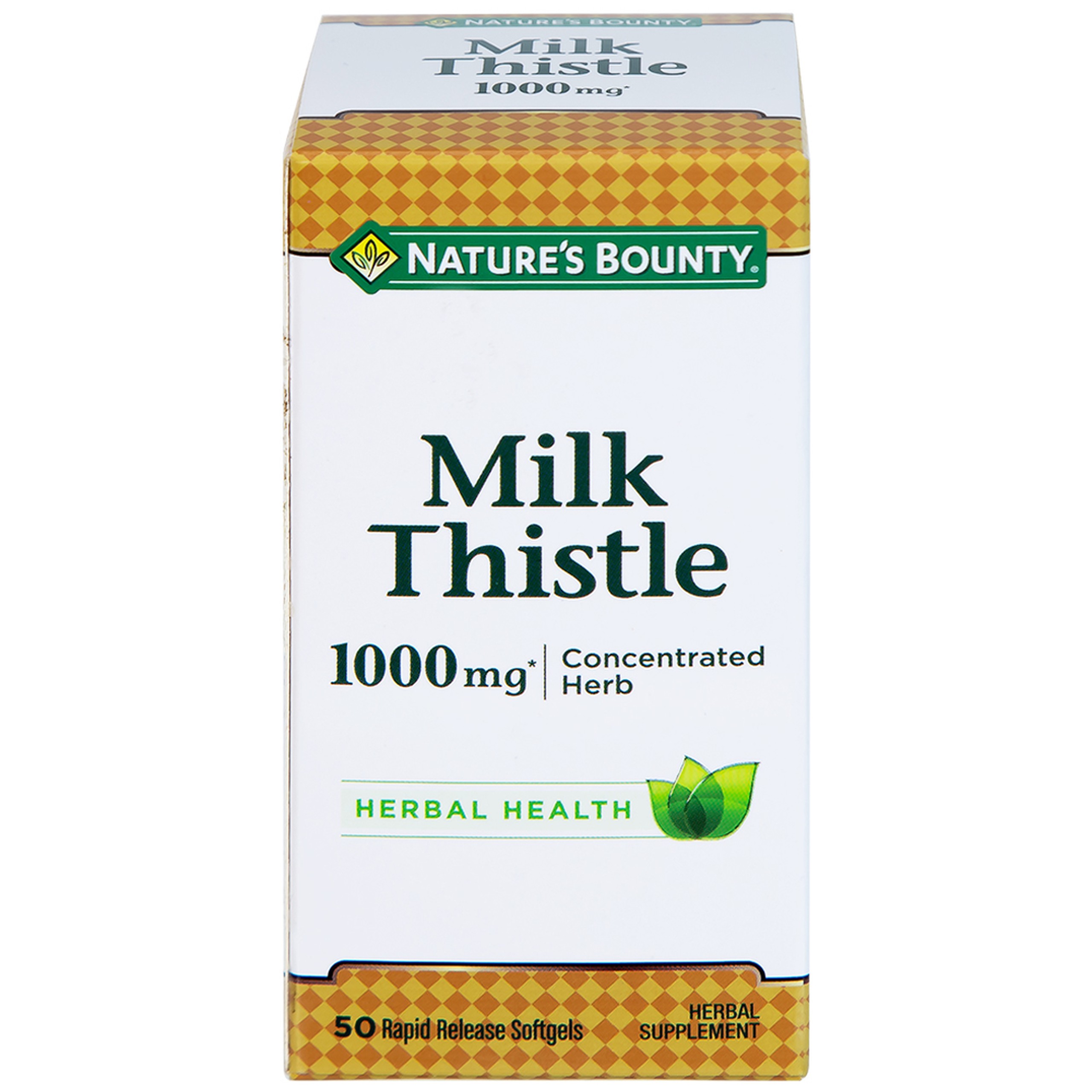 Viên uống Milk Thistle Nature's Bounty hỗ trợ tăng cường chức năng gan, bảo vệ gan (50 viên)