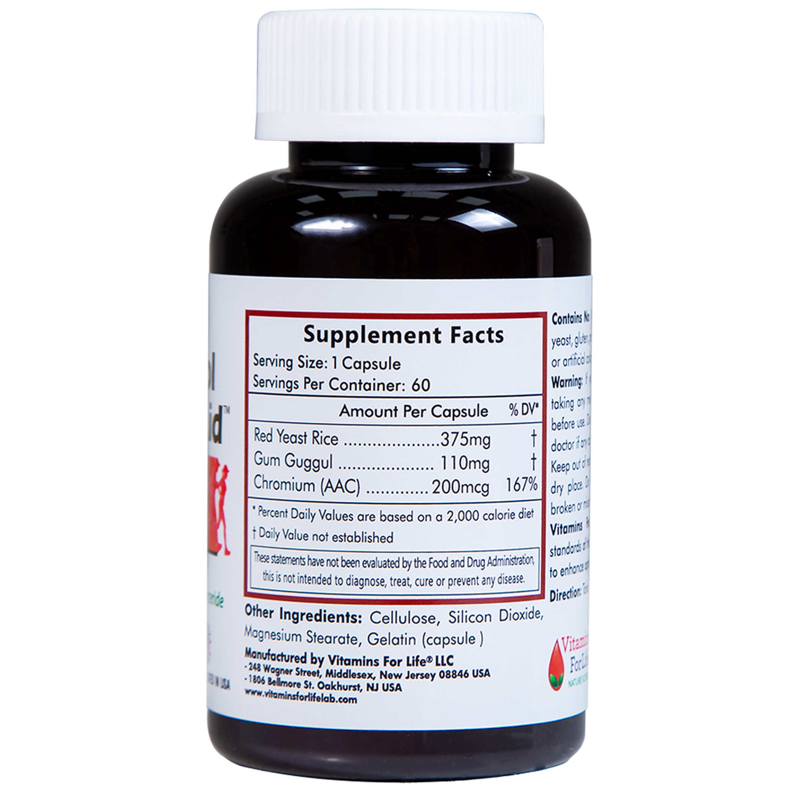 Viên uống hỗ trợ giảm cholesterol Cholesterol Aid Vitamins For Life (60 viên)