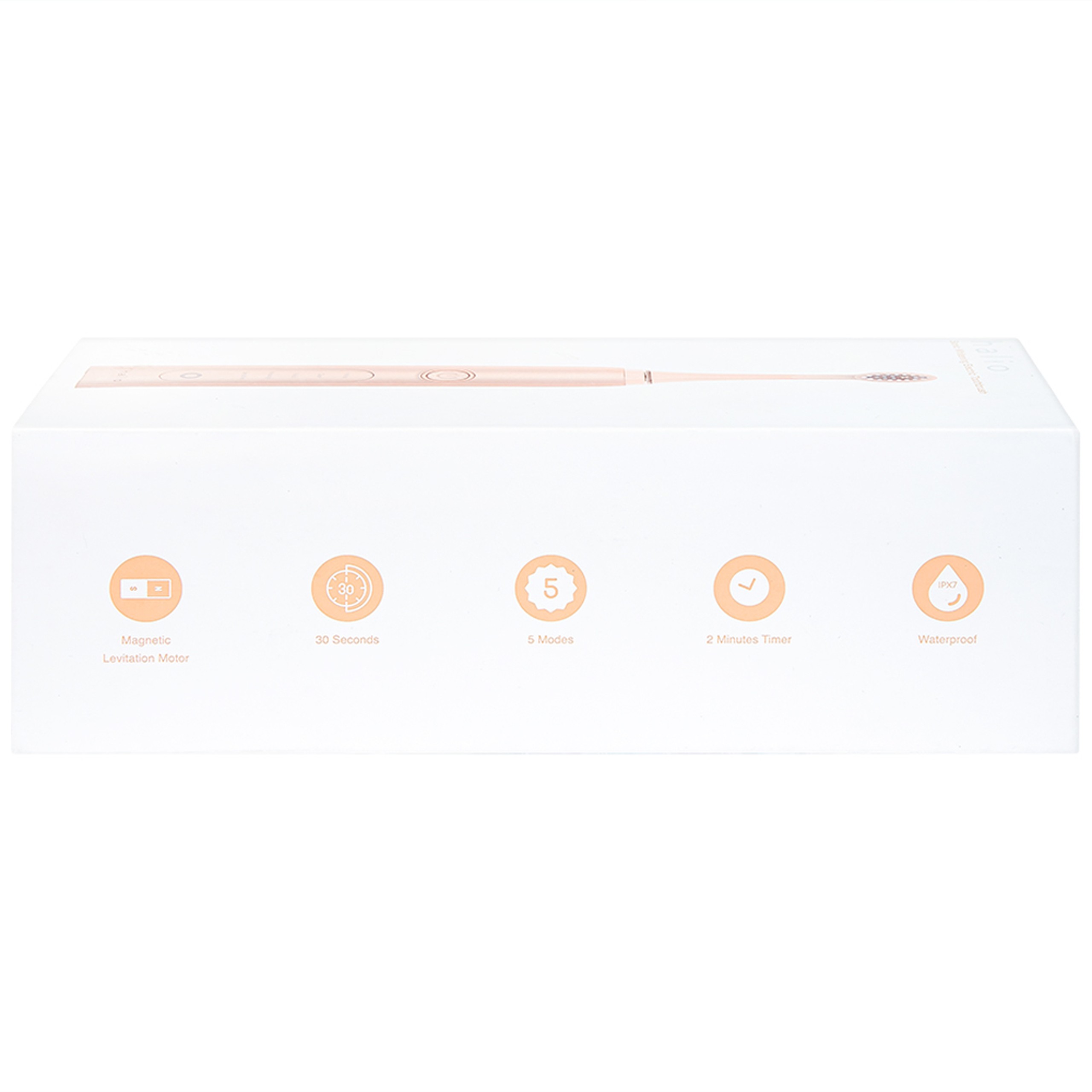 Bàn chải điện làm trắng răng Halio Sonic Whitening Toothbrush Pro Rose Gold