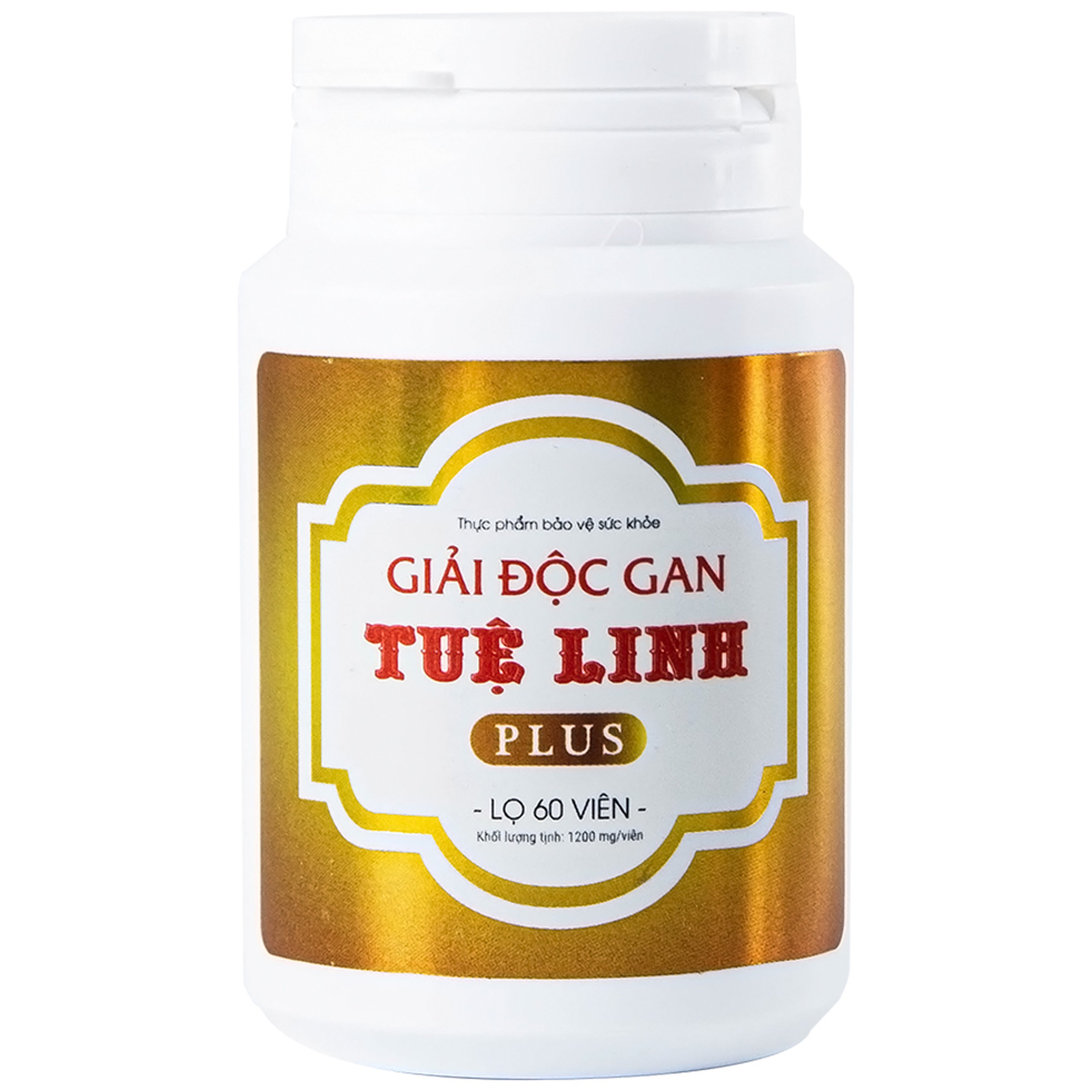 Viên uống Tuệ Linh Plus hỗ trợ giải độc gan, tăng cường chức năng gan (60 viên)