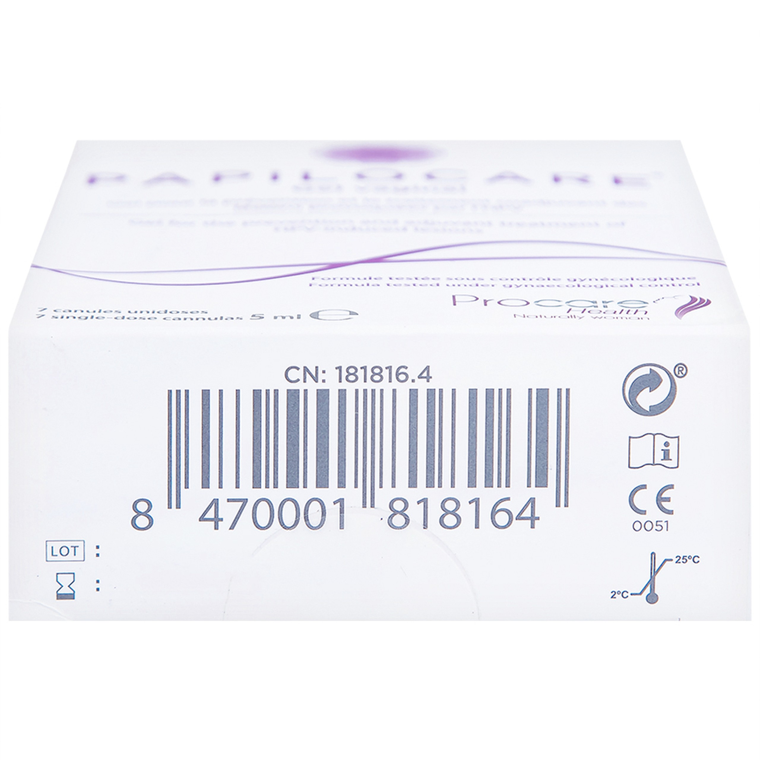 Gel phụ khoa Papilocare Procare Health (7 tuýp) phòng ngừa và hỗ trợ điều trị tổn thương do HPV
