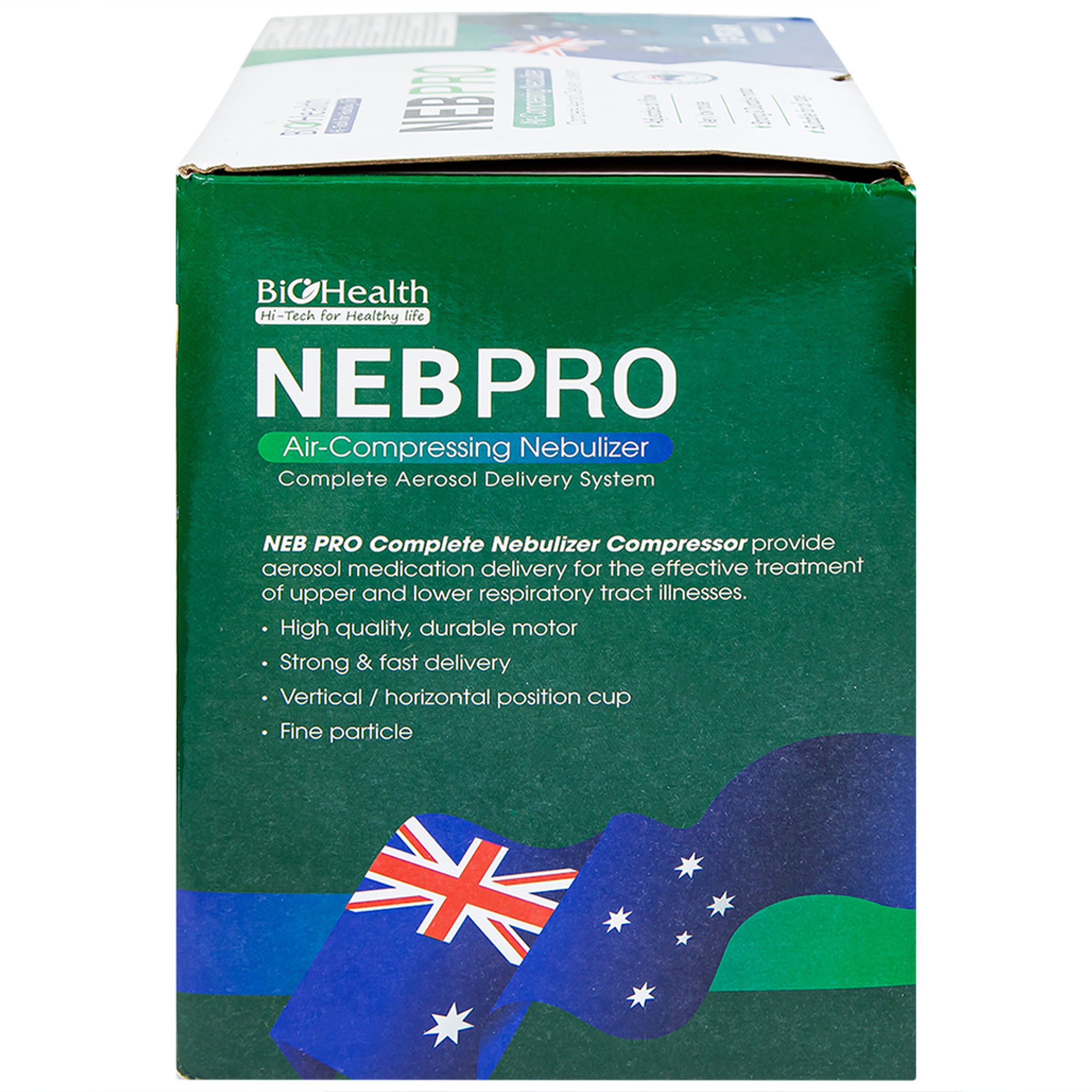 Máy xông khí dung Biohealth Neb Pro hỗ trợ điều trị bệnh lý về đường hô hấp