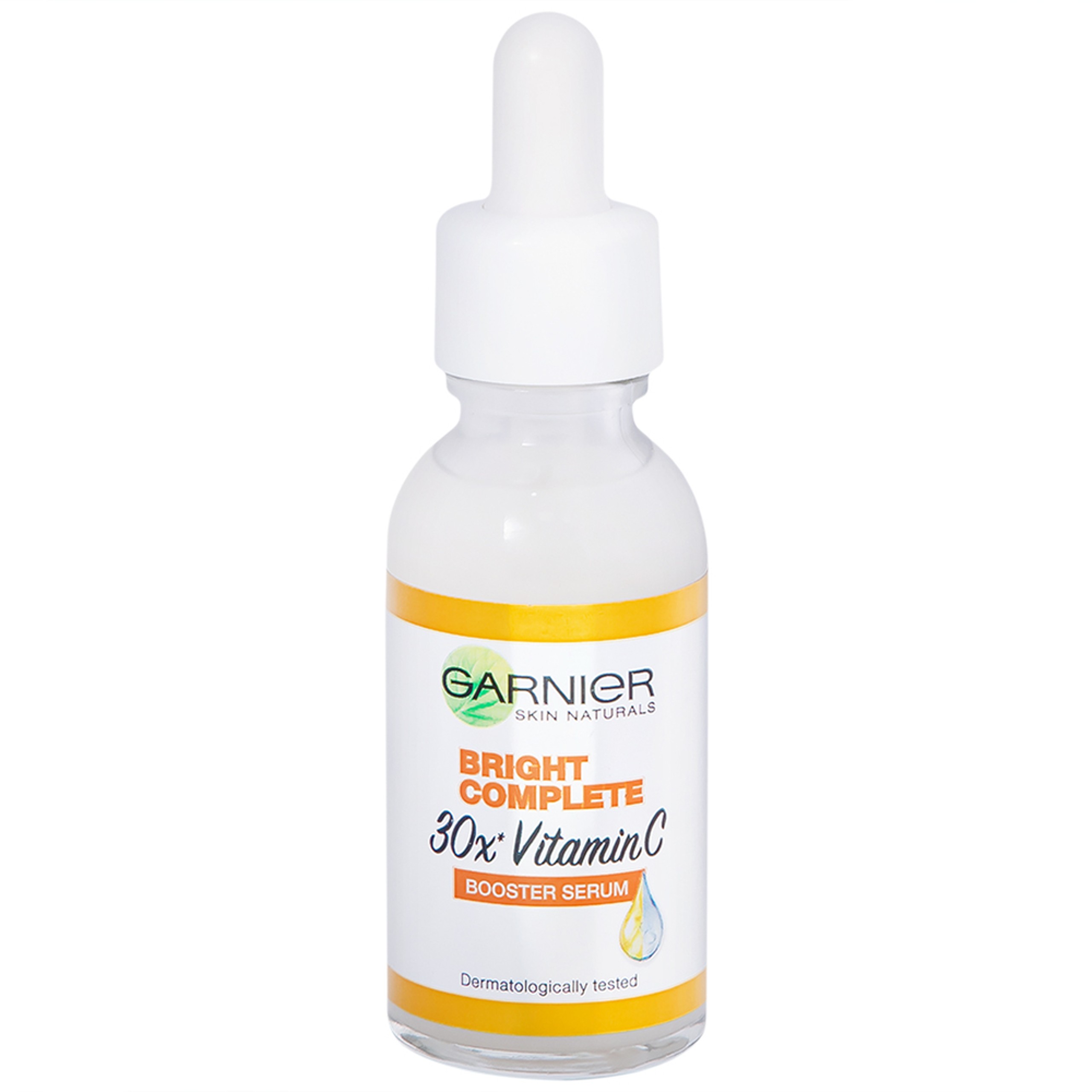 Tinh chất dưỡng sáng da, mờ thâm Garnier Skin Naturals Bright Complete 30x Vitamin C Booster Serum 30ml