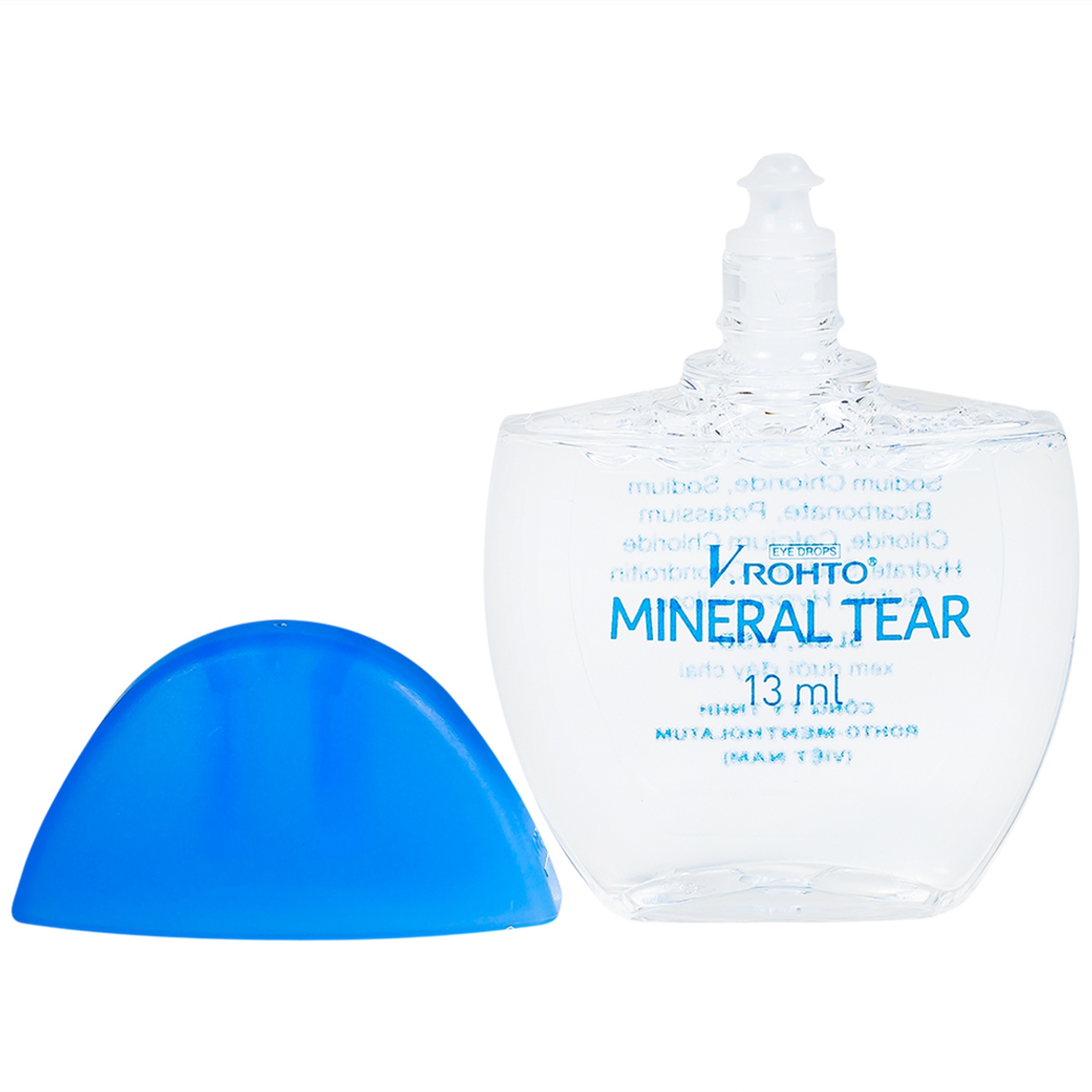 Nhỏ mắt V.Rohto Mineral Tear 13ml hỗ trợ dưỡng ẩm, bổ sung khoáng chất