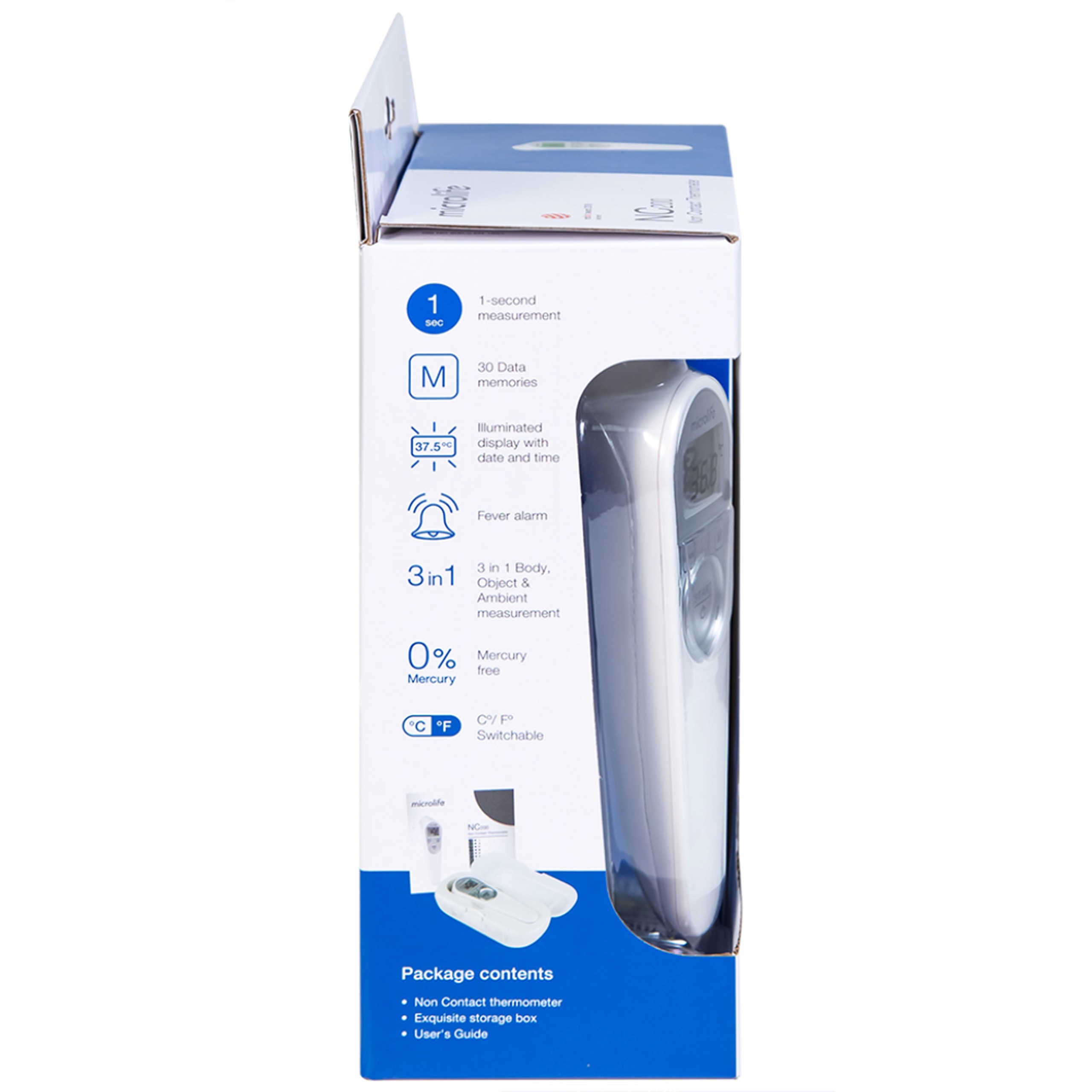 Nhiệt kế hồng ngoại đo trán Microlife NC200