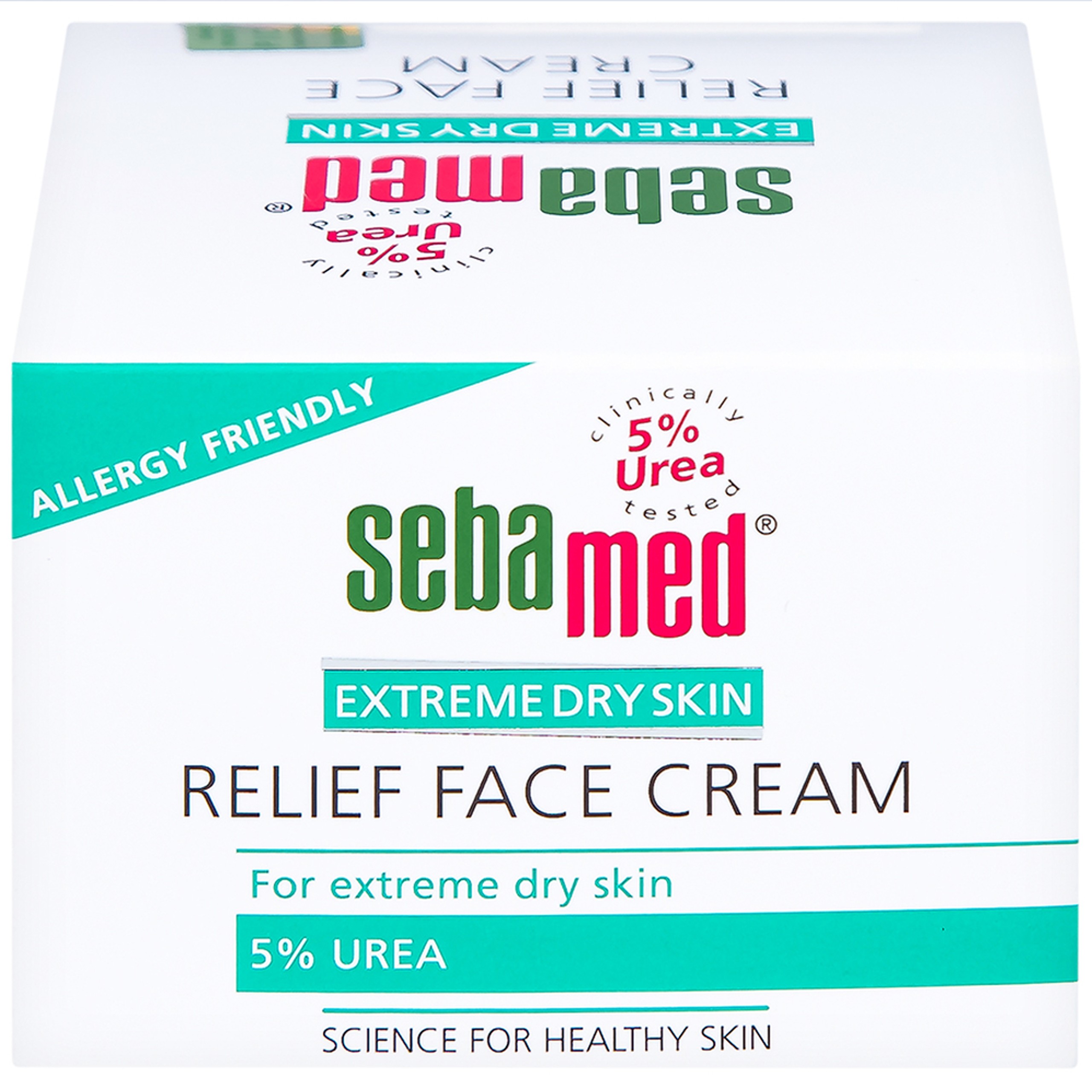 Kem bôi dưỡng ẩm Sebamed Extreme Dry Skin Relief Face Cream 5% Urea cho da khô, viêm da cơ địa (50ml)