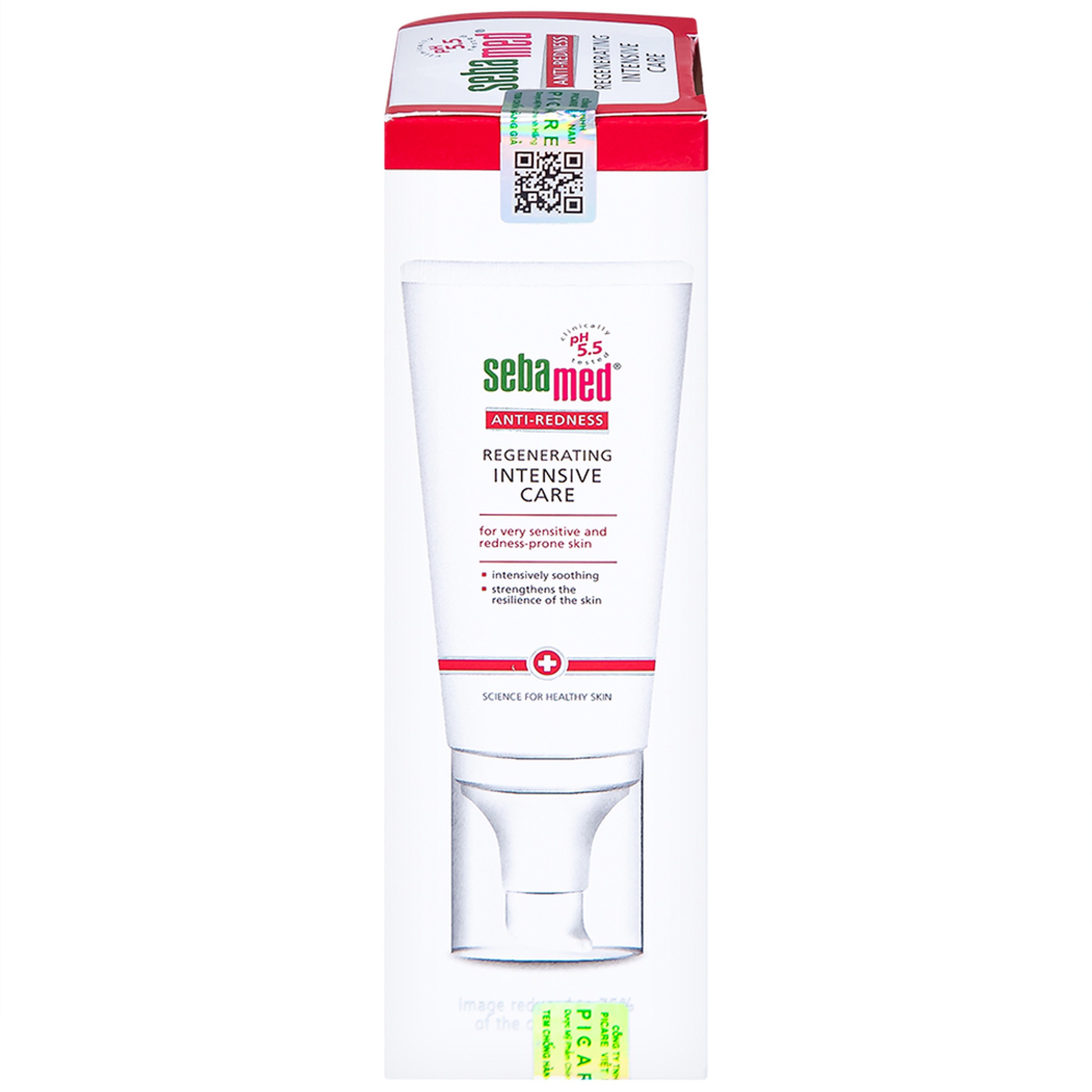 Kem dưỡng tái tạo Sebamed Anti-Redness Regenerating Intensive Care cho da nhạy cảm, da dễ bị đỏ (50ml)