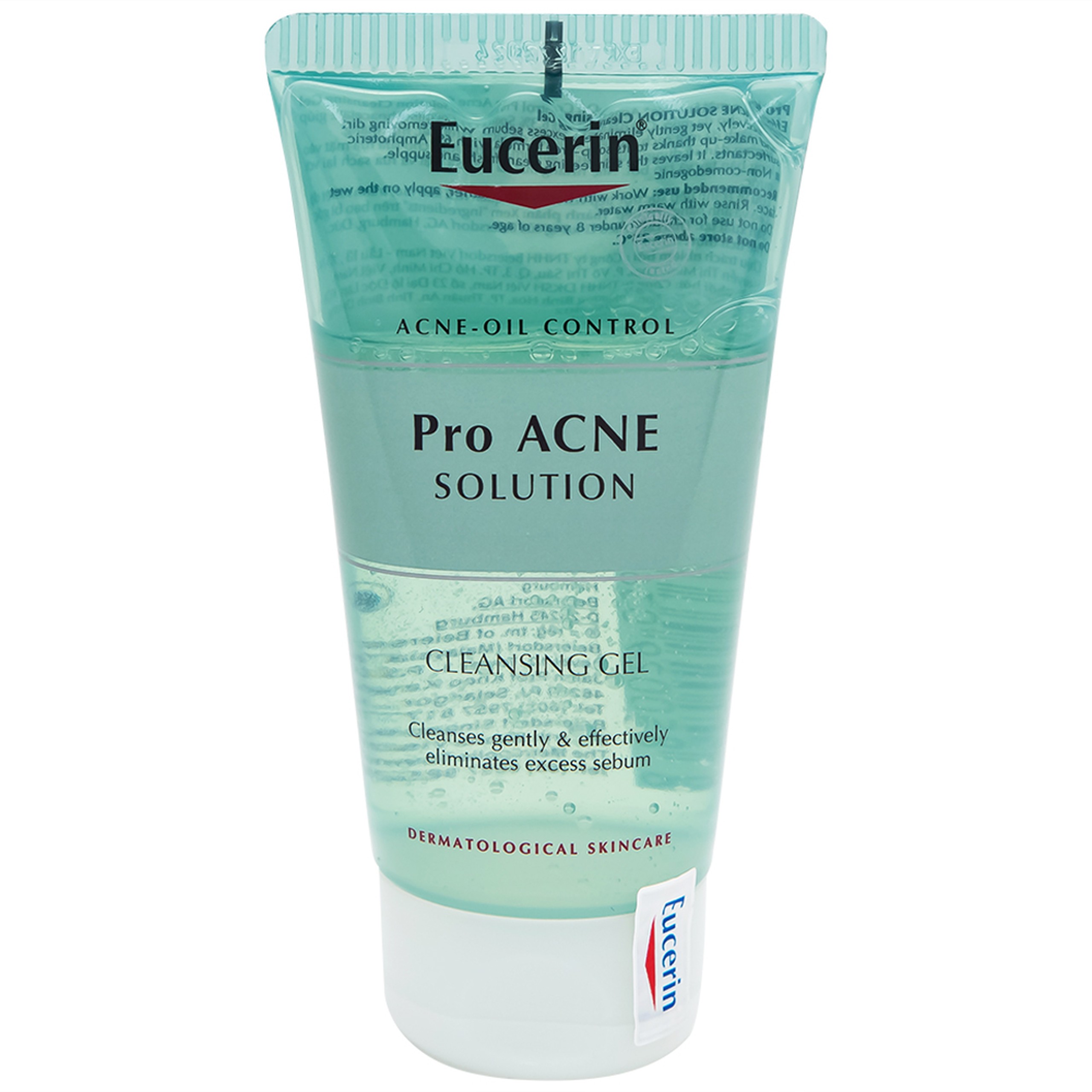 Gel rửa mặt Eucerin Ance Oil Control Pro Acne Solution Cleansing Gel dành cho da mụn (75ml)