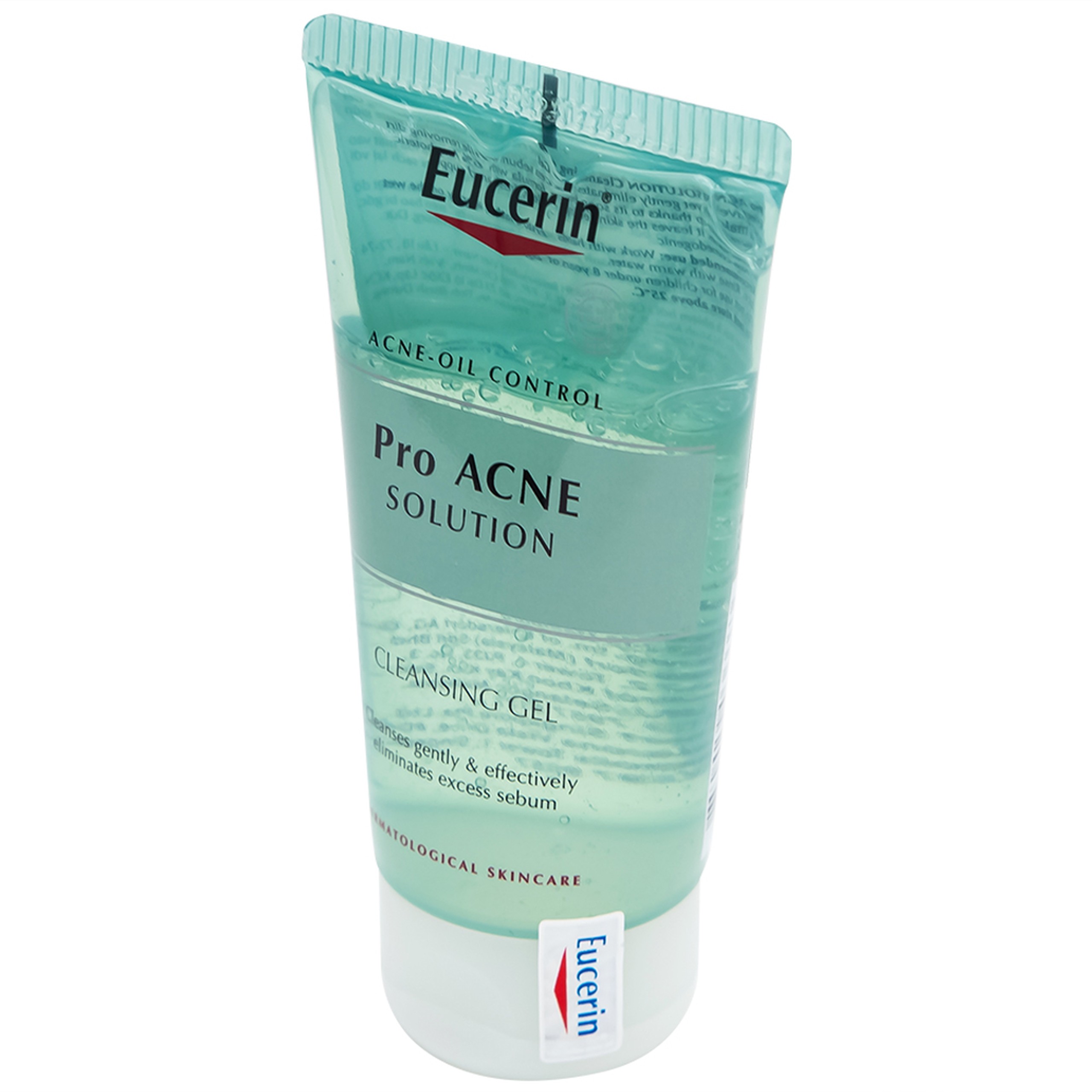Gel rửa mặt Eucerin Ance Oil Control Pro Acne Solution Cleansing Gel dành cho da mụn (75ml)