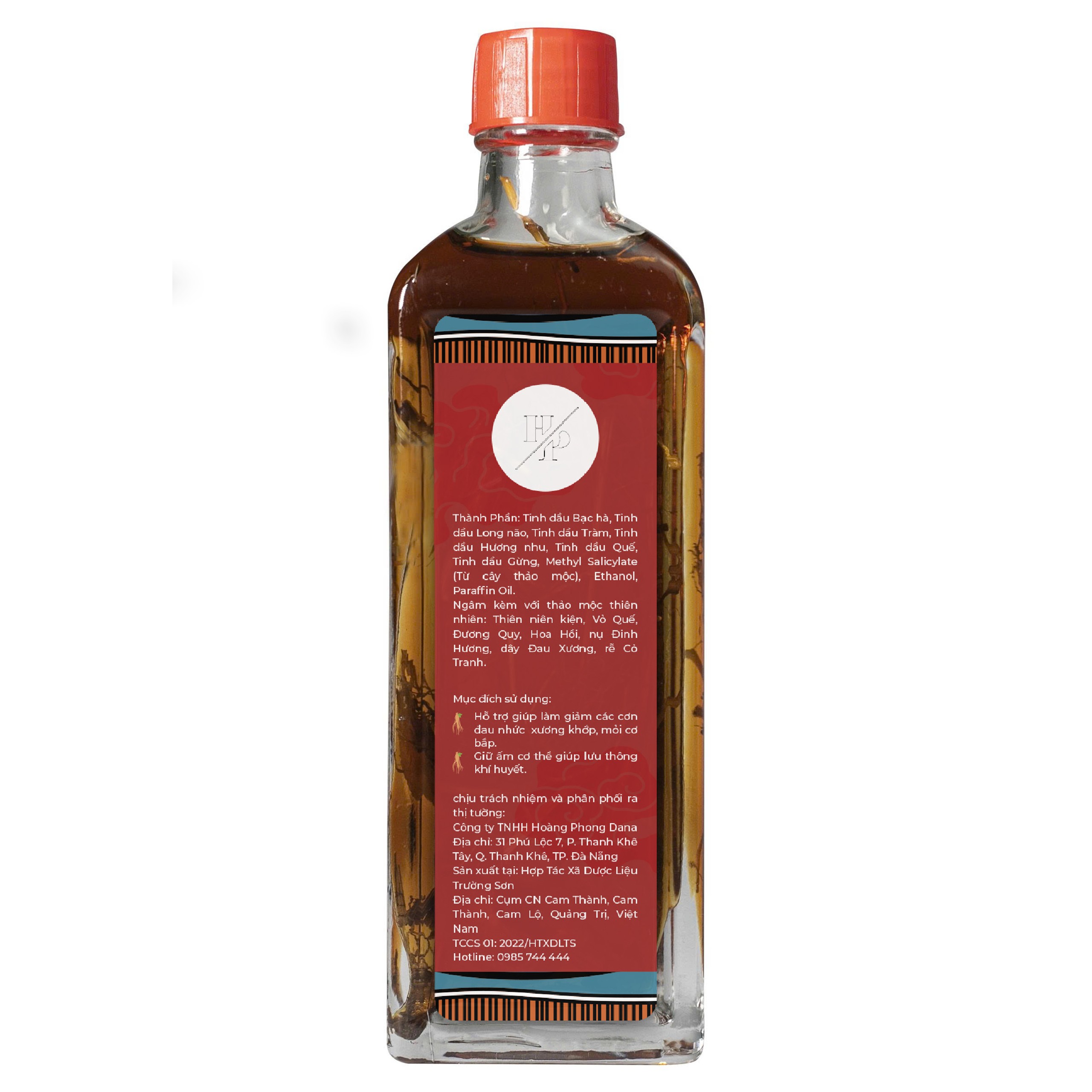 Dầu xoa bóp dược liệu Nhất Phong 50ml dùng mát xa vùng cơ mỏi