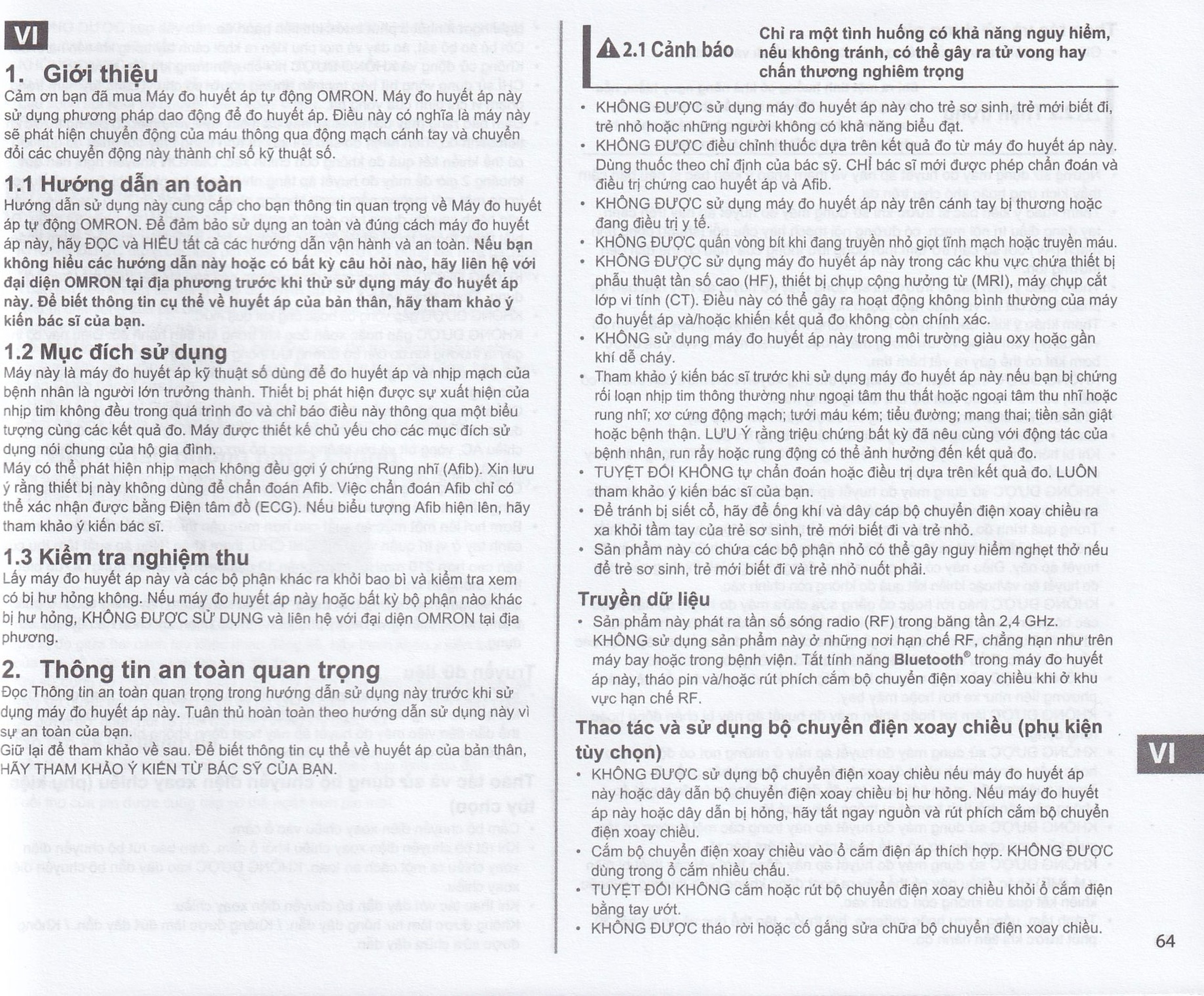 Máy đo huyết áp bắp tay Omron HEM 7361T Afib hỗ trợ đo huyết áp, cảnh báo đột quỵ