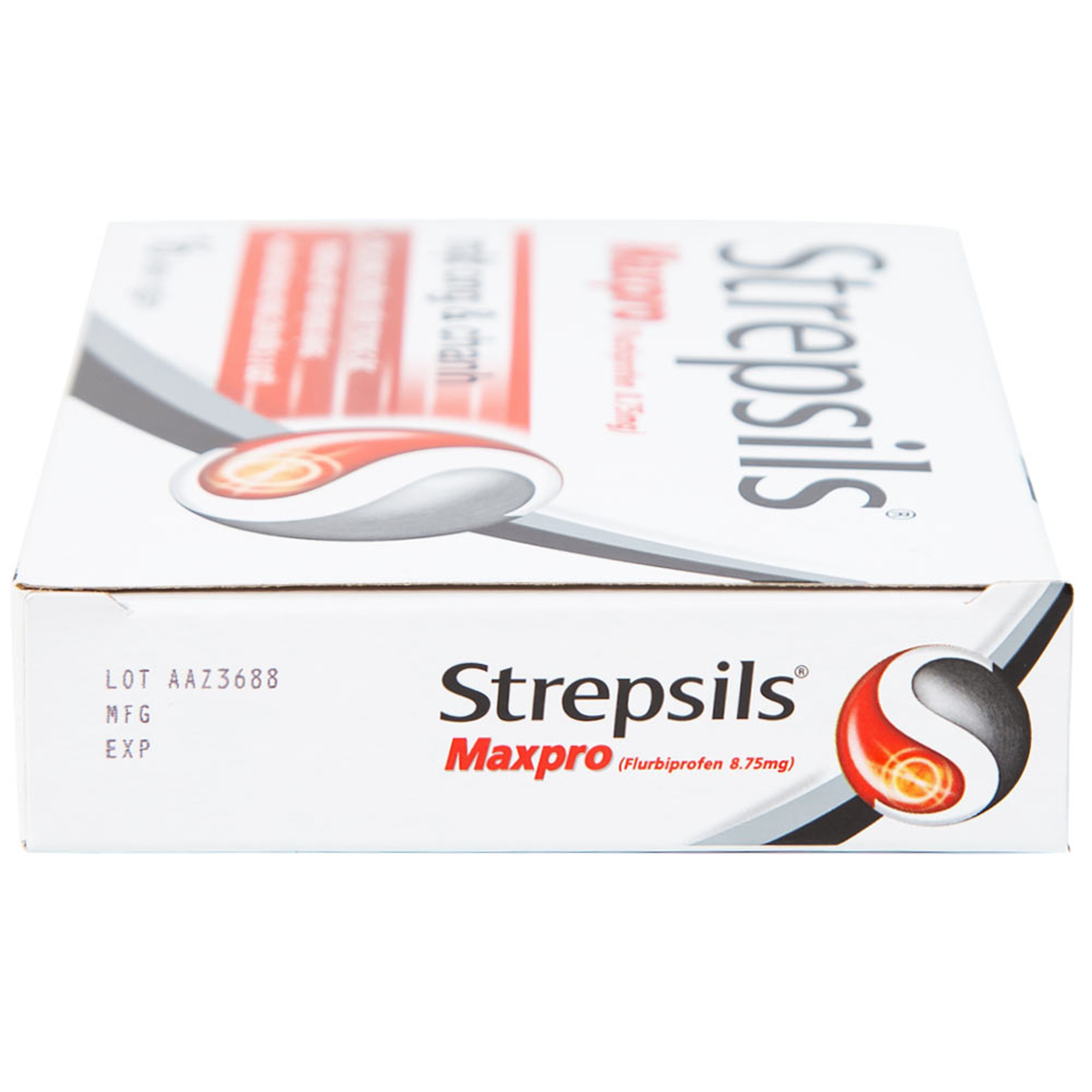 Viên ngậm Strepsils Maxpro mật ong & chanh chống viêm, làm giảm đau họng (2 vỉ x 8 viên)