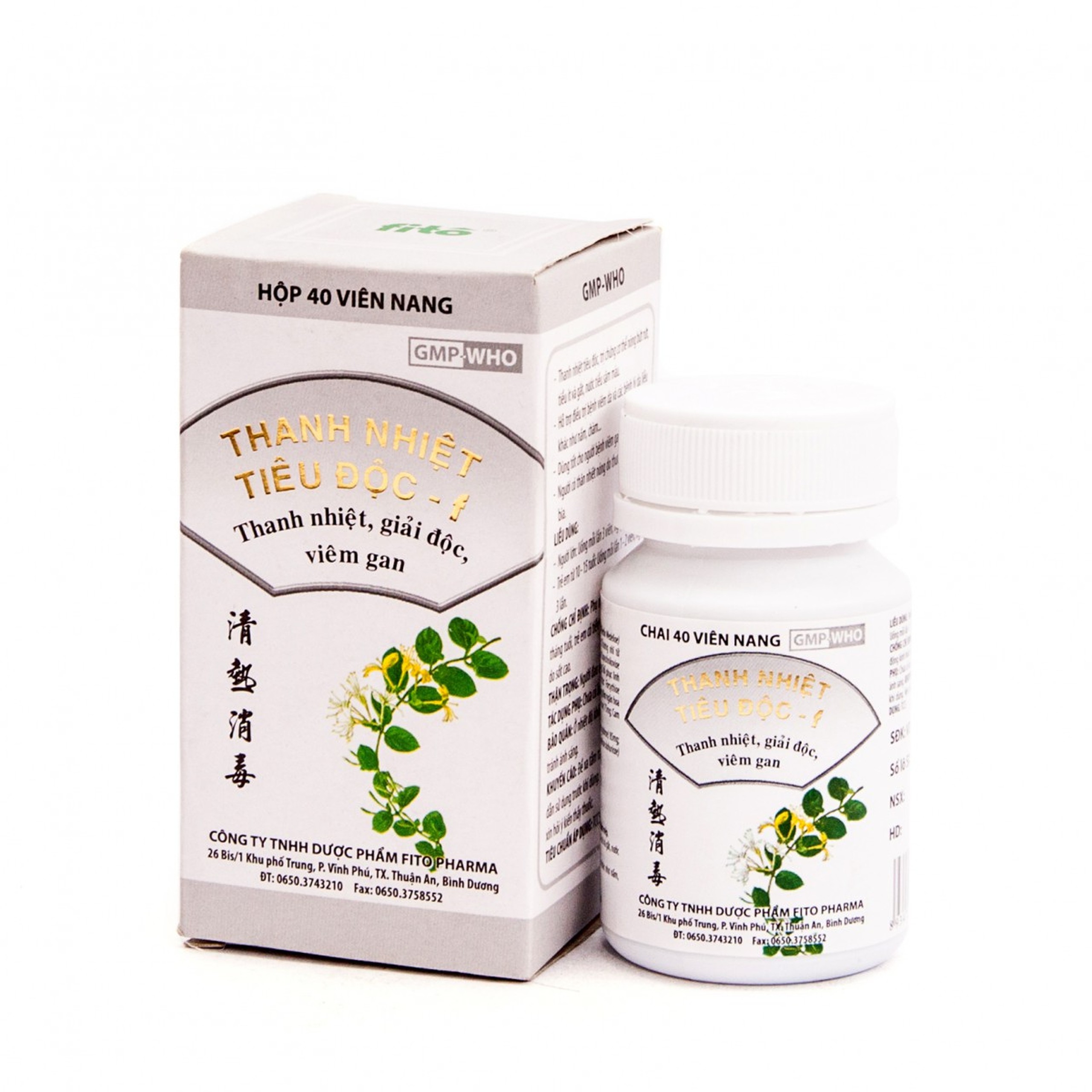 Thuốc Thanh Nhiệt Tiêu Độc-F điều trị mẩn ngứa, mày đay (40 viên)