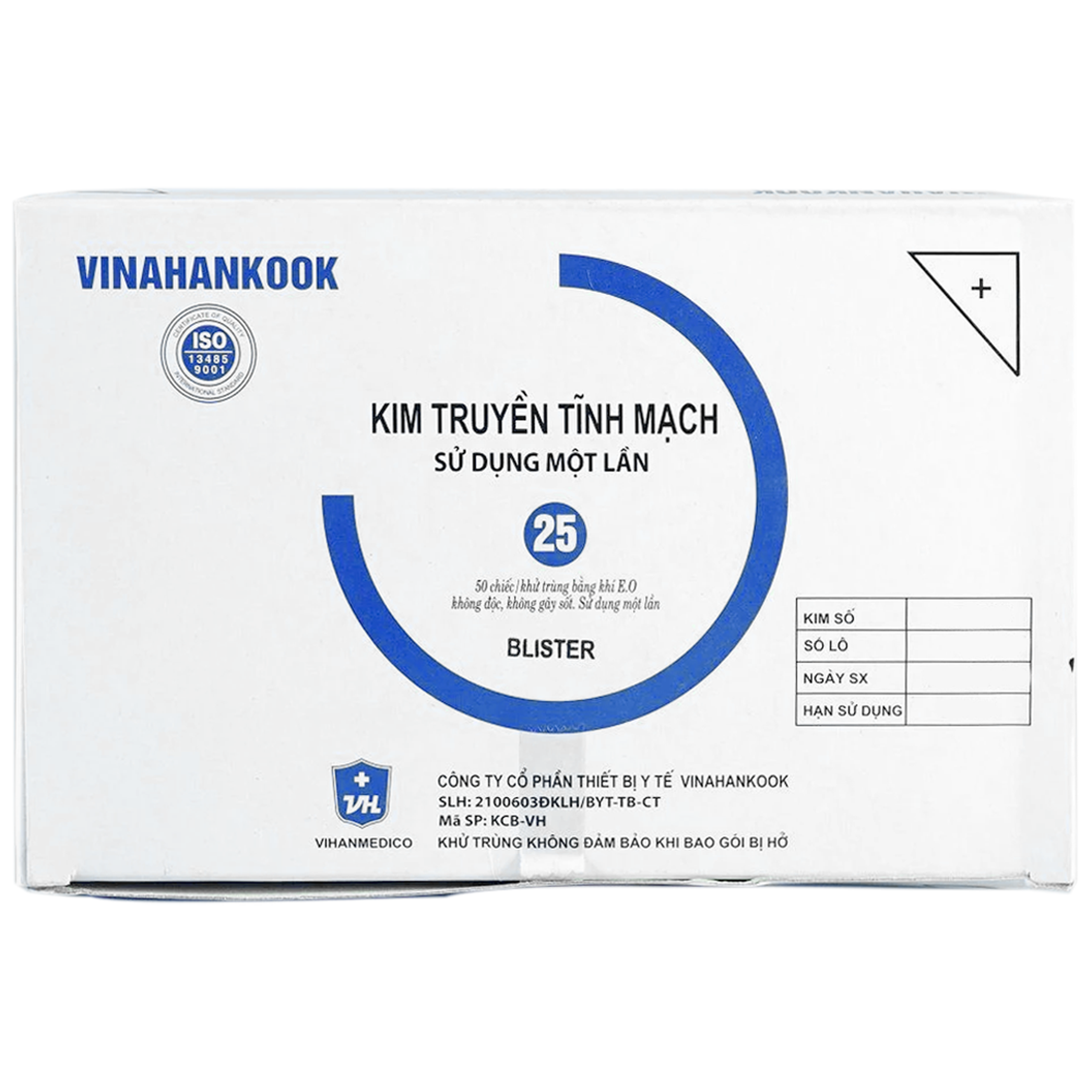 Kim bướm 25G Vinahankook (50 cái) giúp cho kim không bị dịch chuyển 