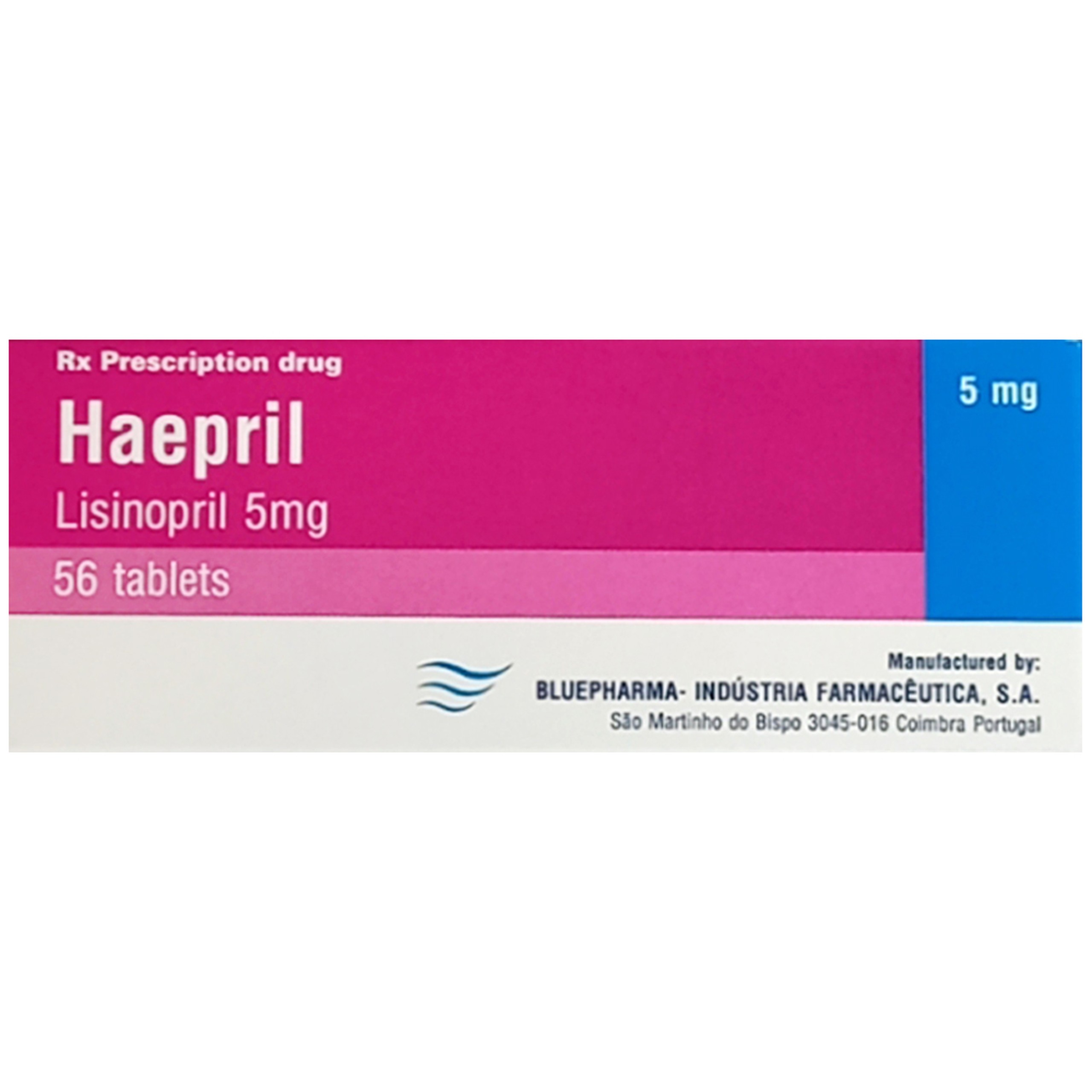 Thuốc Haepril 5mg Đại Bắc điều trị tăng huyết áp, suy tim, nhồi máu cơ tim (4 vỉ x 14 viên)