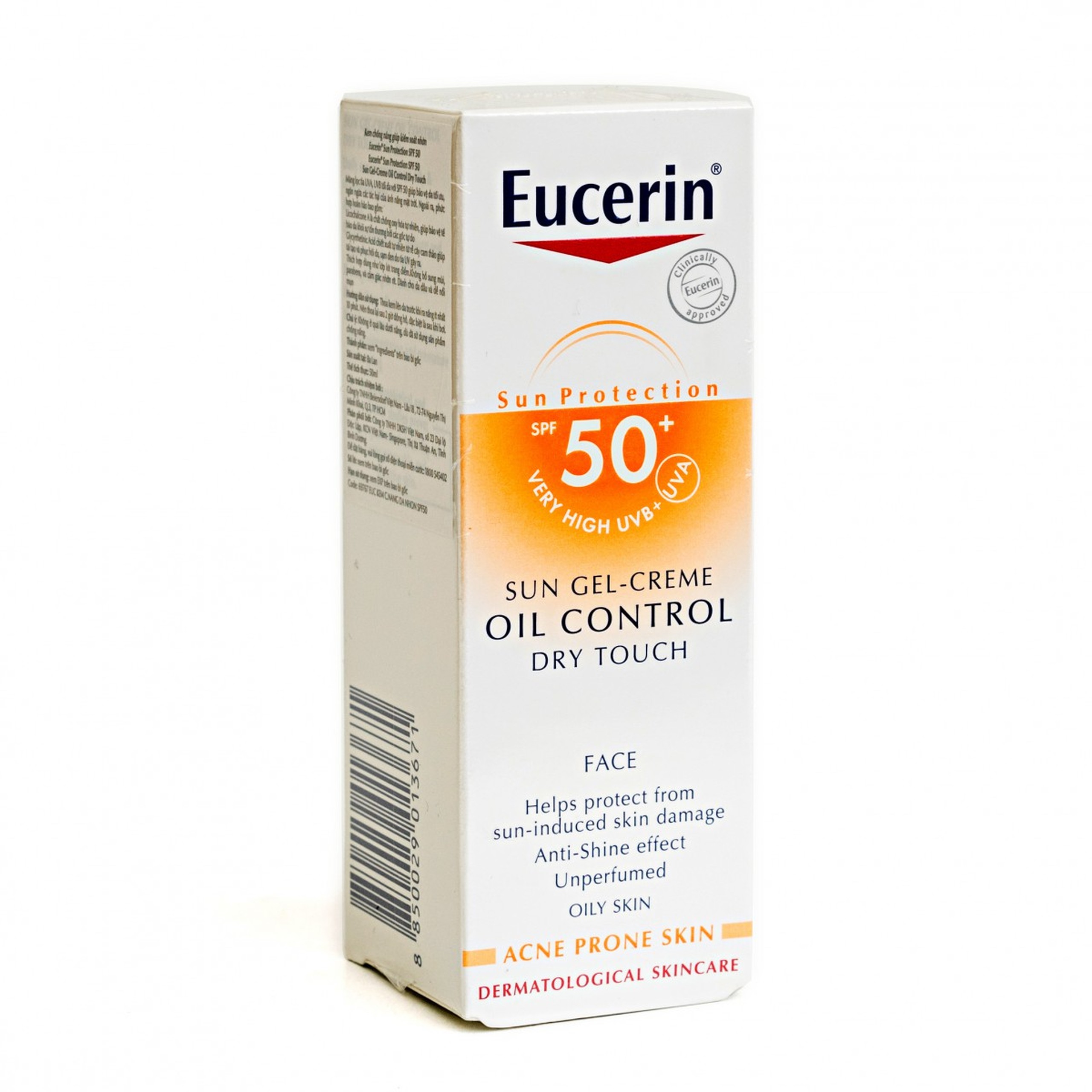 Kem chống nắng Eucerin Sun Dry Touch Oil Control SPF50+ PA+++ kiểm soát nhờn (50ml)